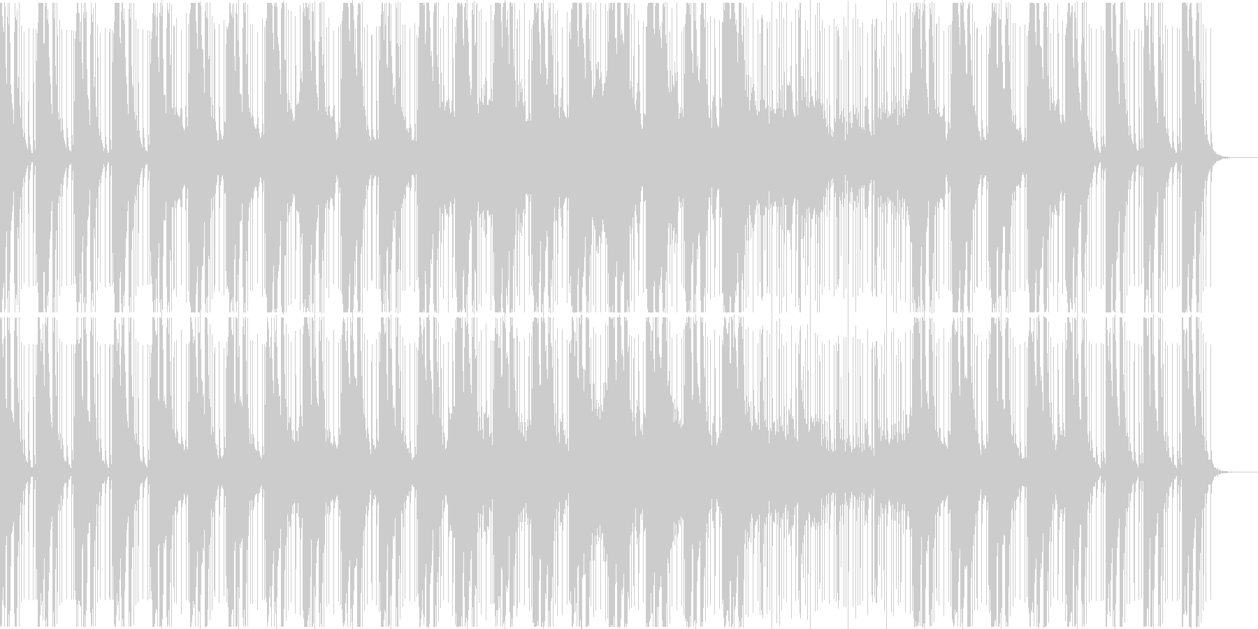 【BGM】ファッションショー【映像】の未再生の波形