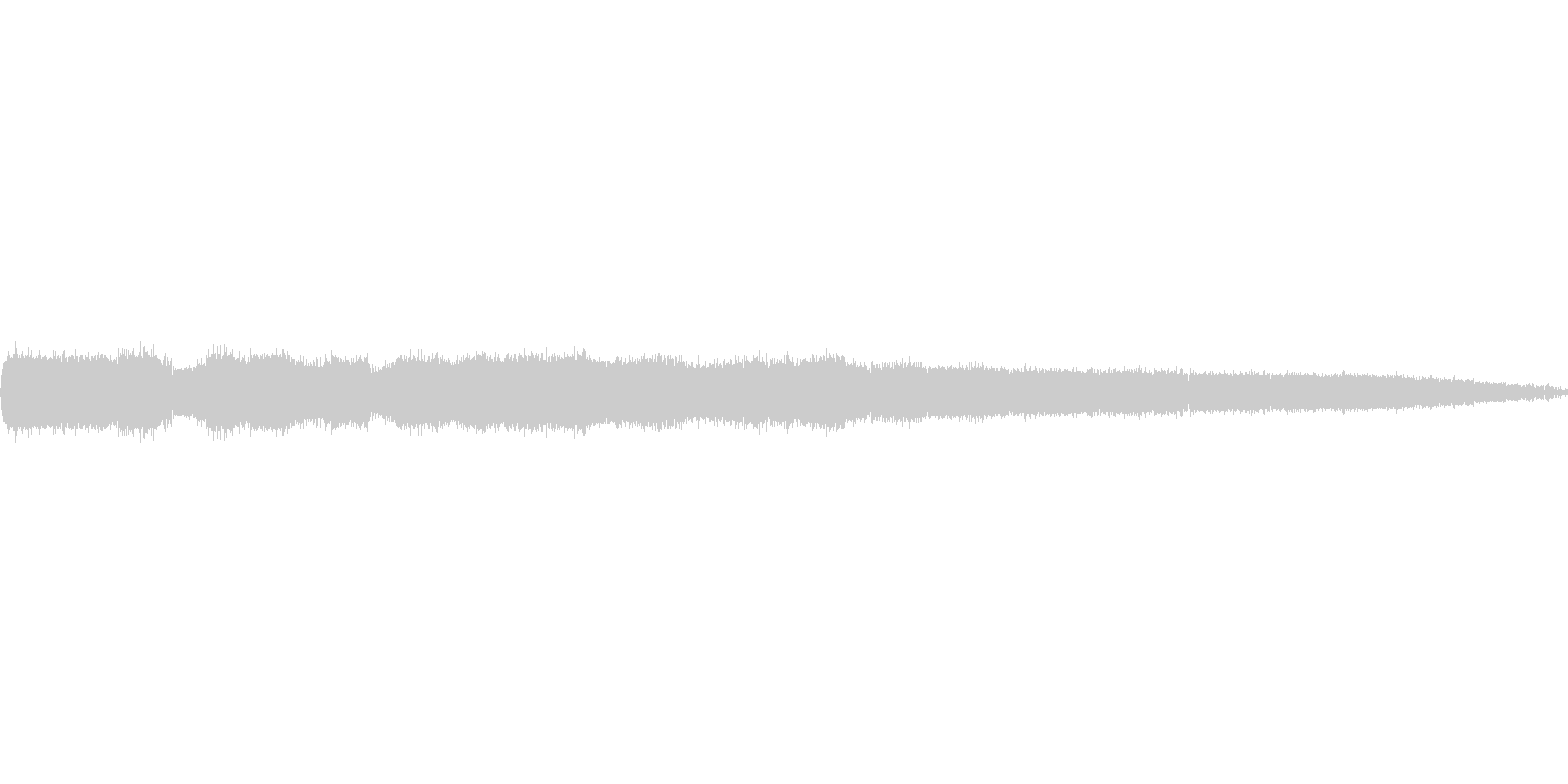 ガチャガチャ!「にぎやかな虫の音色」の未再生の波形