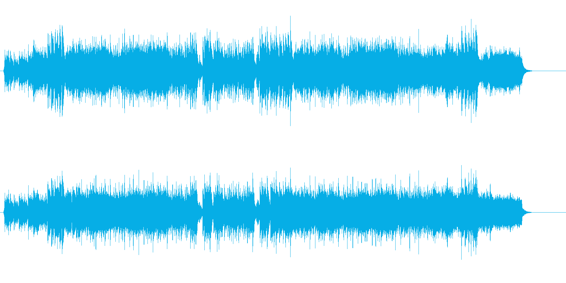 カフェでは、知らない人でも声をかけてくるの再生済みの波形