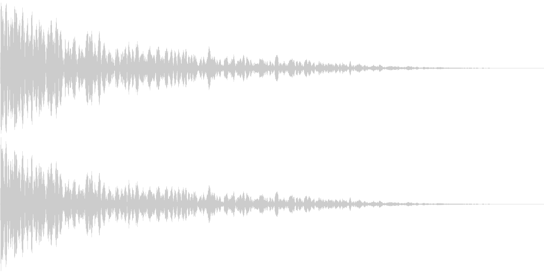 カーン (防御する音)の未再生の波形
