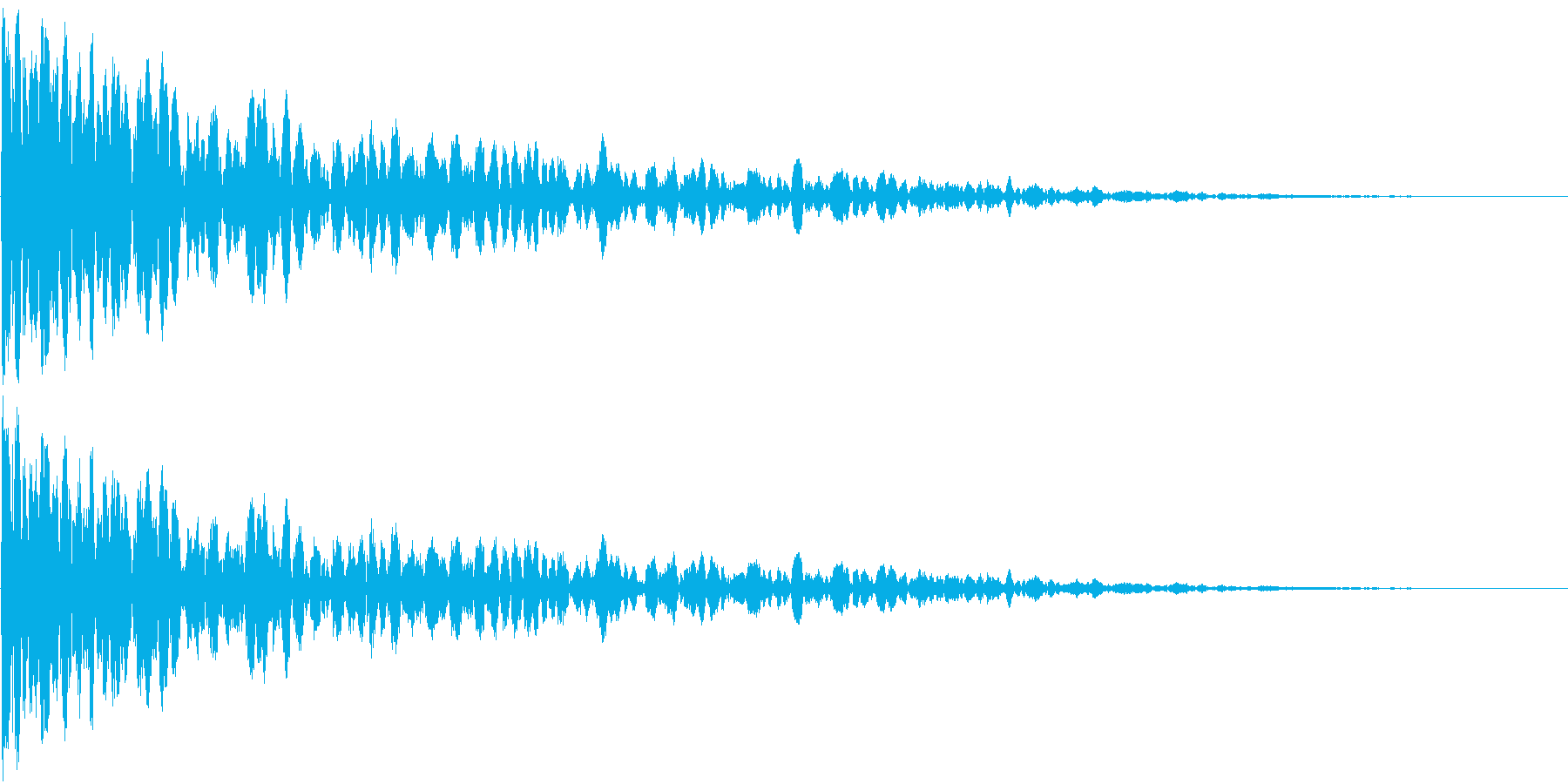 カーン (防御する音)の再生済みの波形