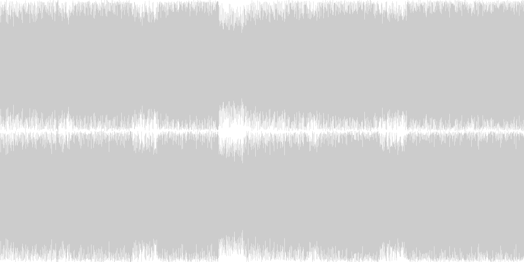 ループ可の疾走感のある立ち向かう系の曲の未再生の波形