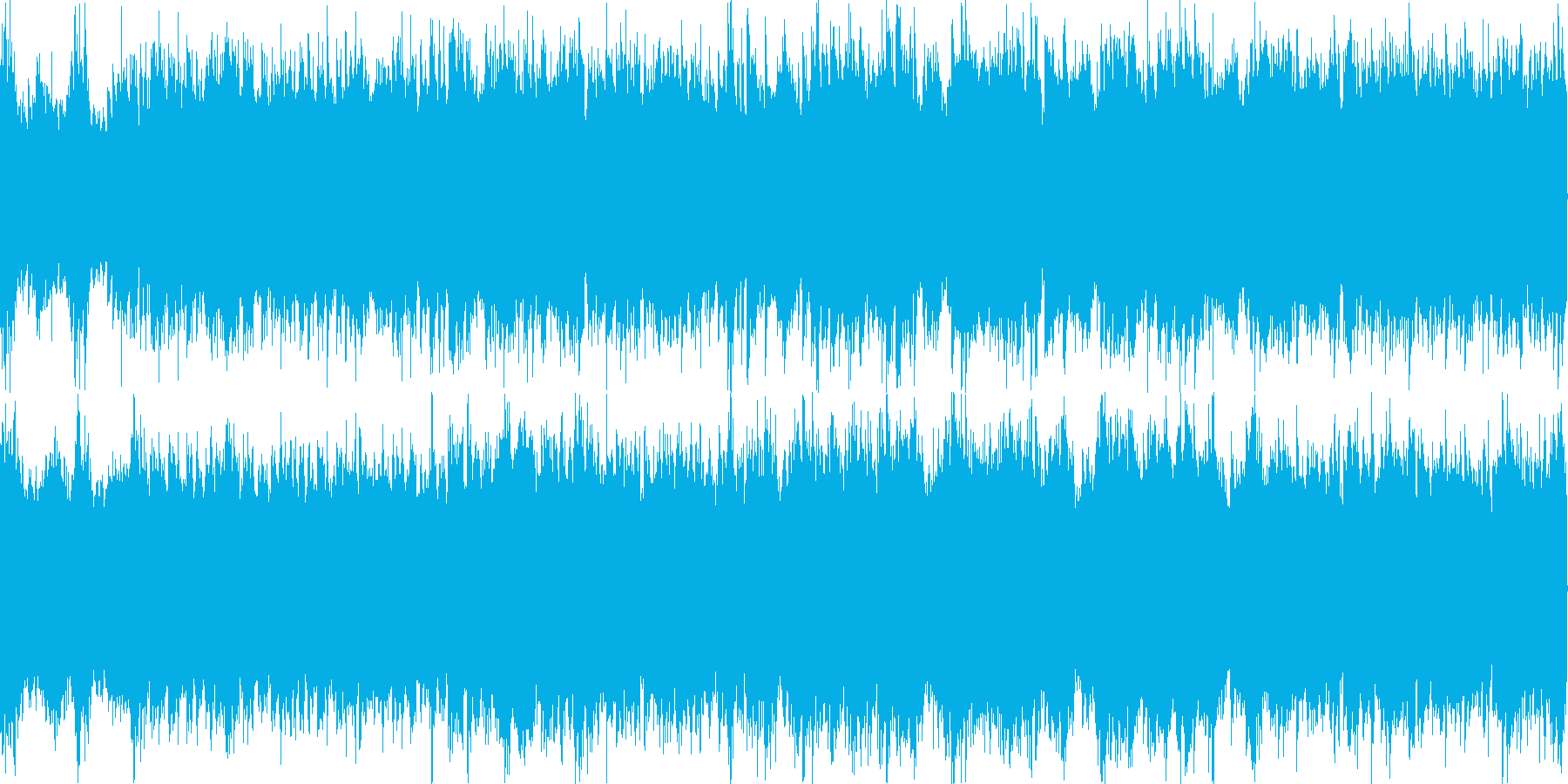 ハードです。の再生済みの波形