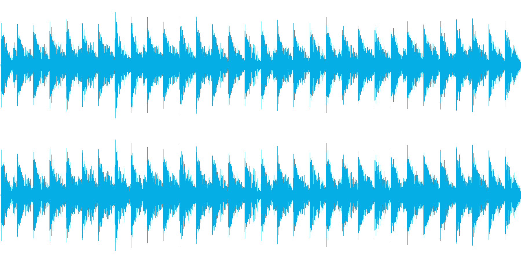 ふわふわとした空気感を味わえる楽曲です。の再生済みの波形