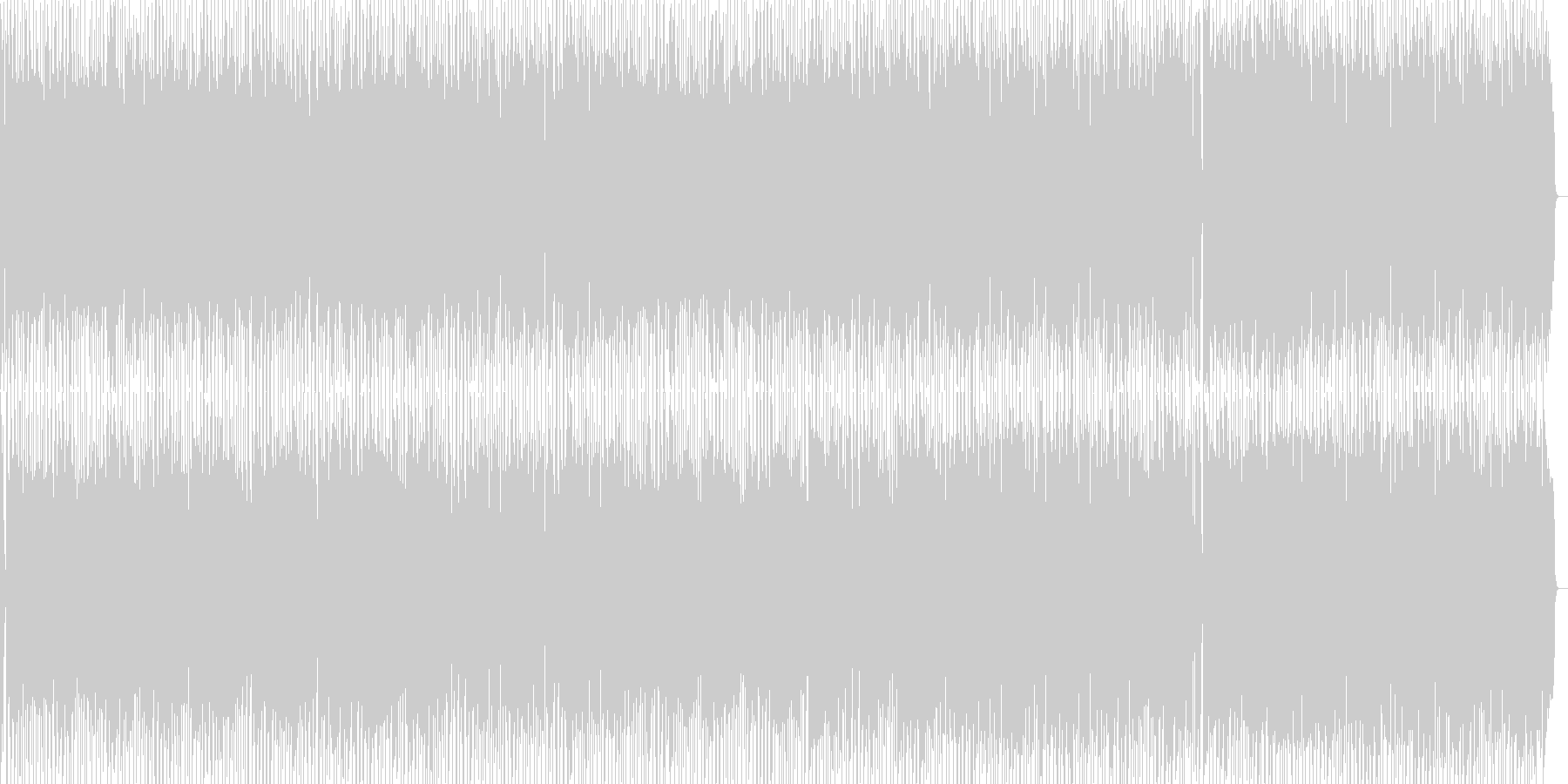 明るく希望に溢れた爽やかポップロックの未再生の波形