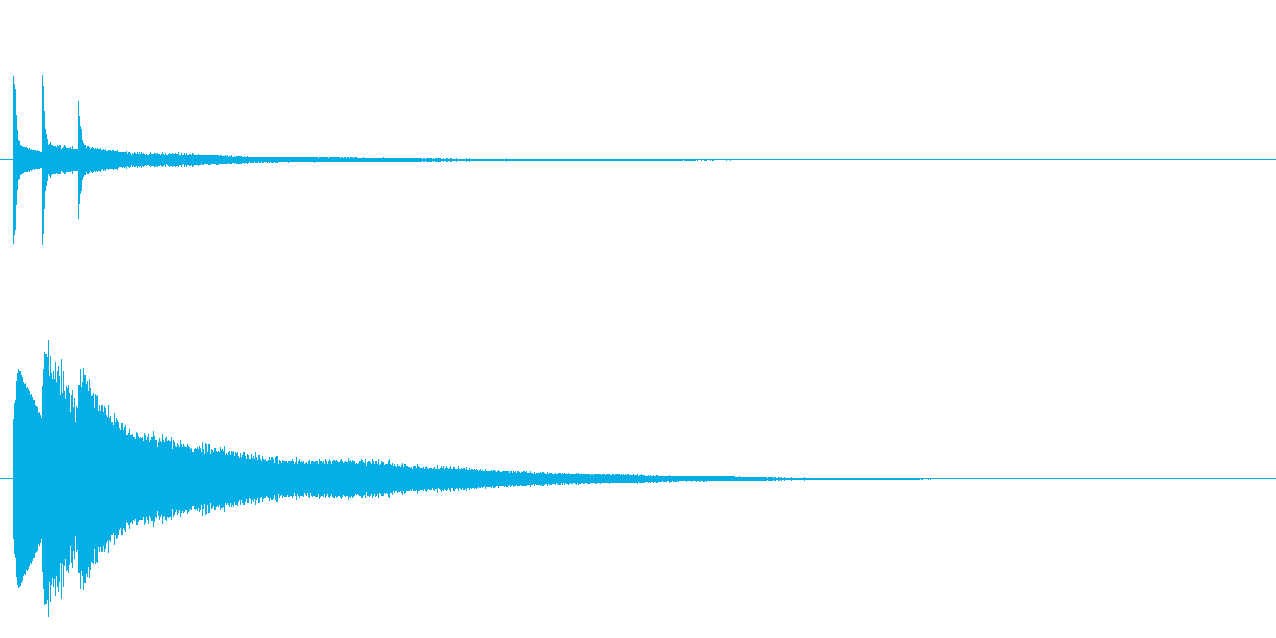 キラリーンの再生済みの波形
