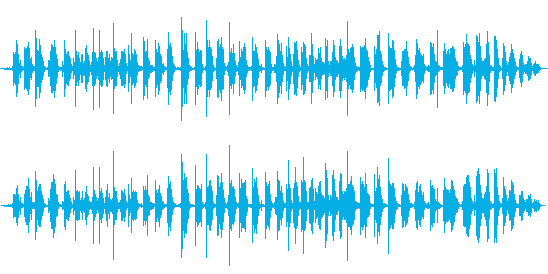 【生活音】ほうきの再生済みの波形
