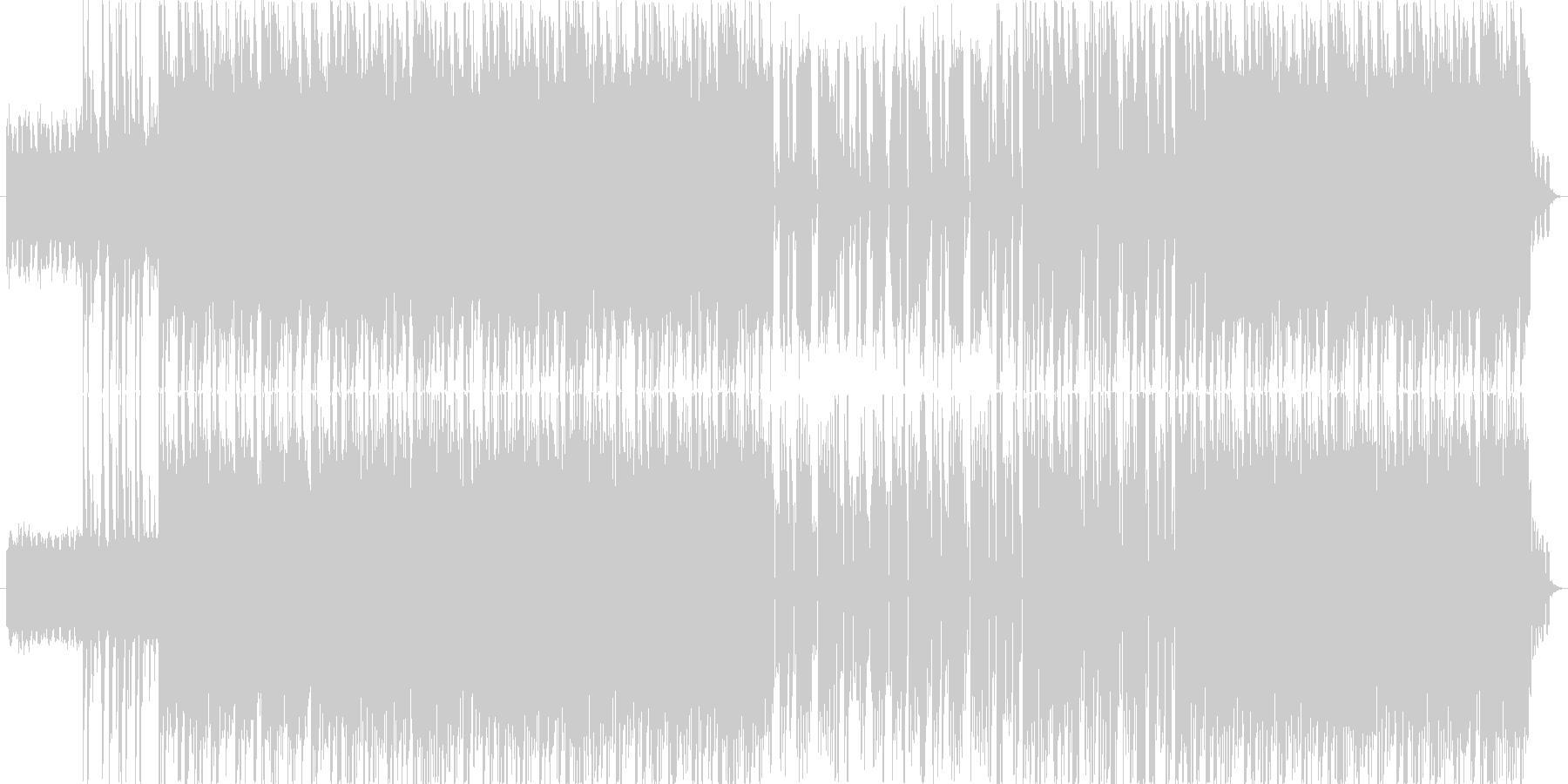シンセサイザー音色をメインにした、ダイ…の未再生の波形