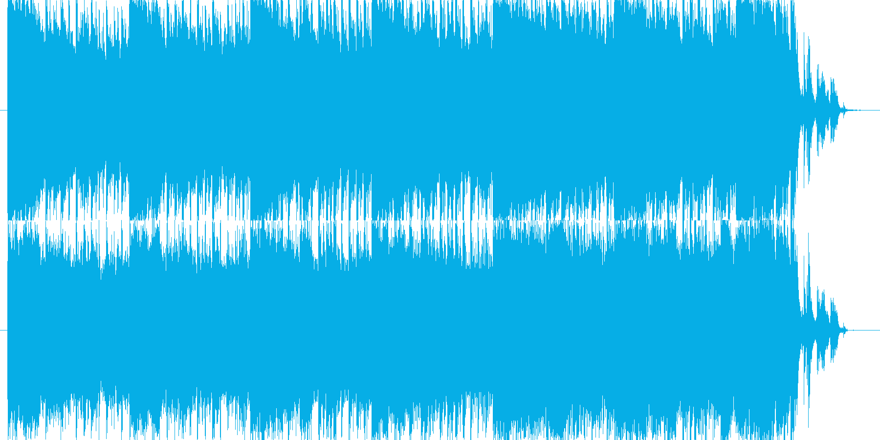 CMのBGMとして雰囲気があると思いま…の再生済みの波形