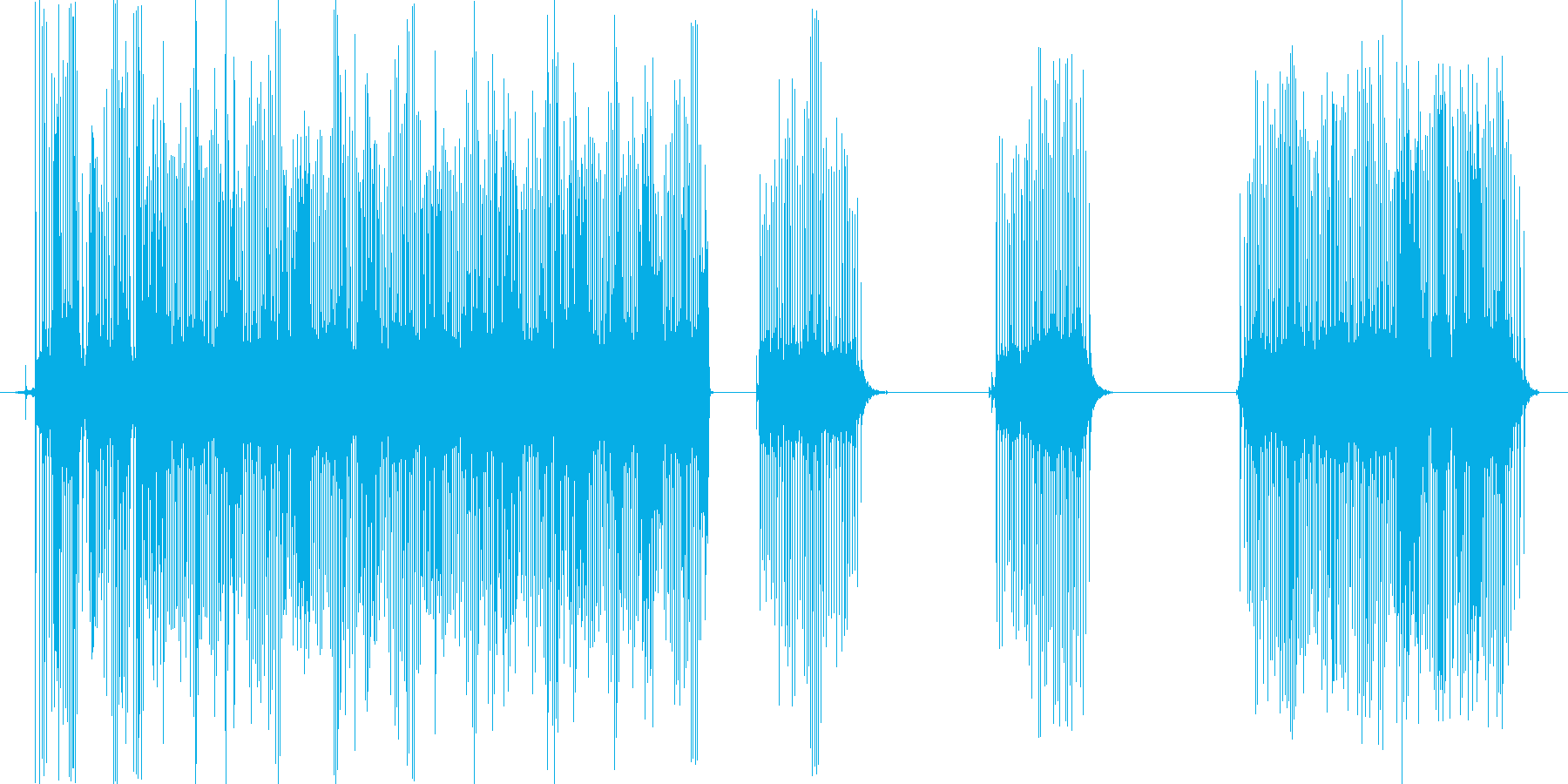 釣りのリールの音、キリキリと糸を巻く音の再生済みの波形