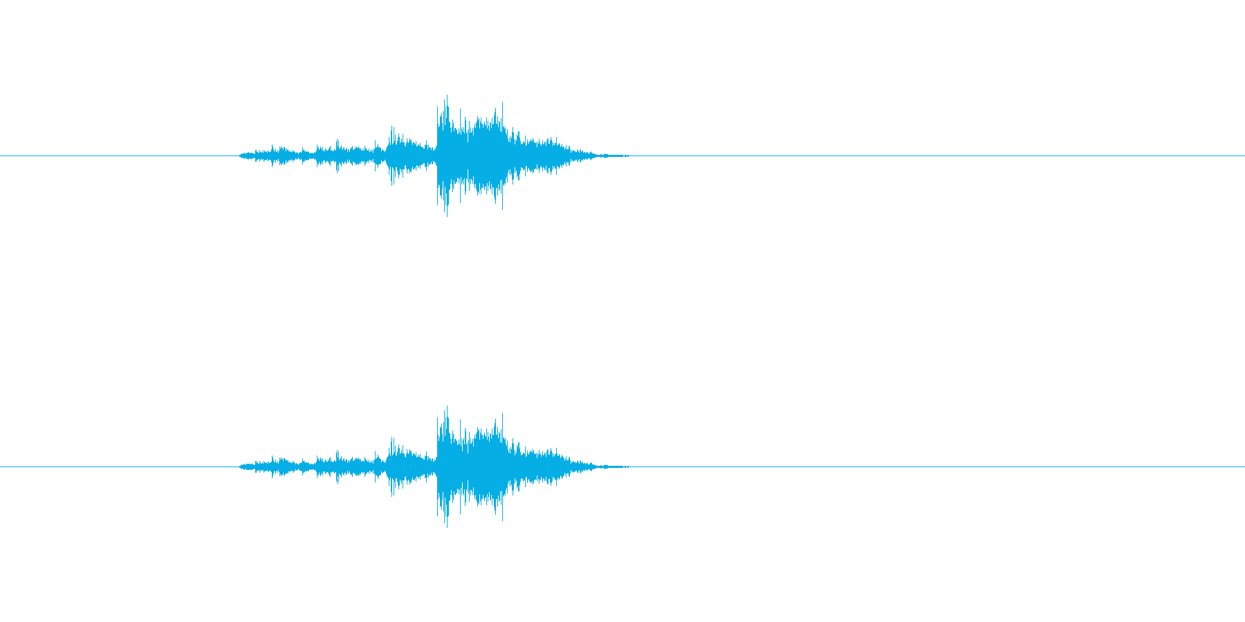 チャリッ(金属音、武器を装備したりの音)の再生済みの波形