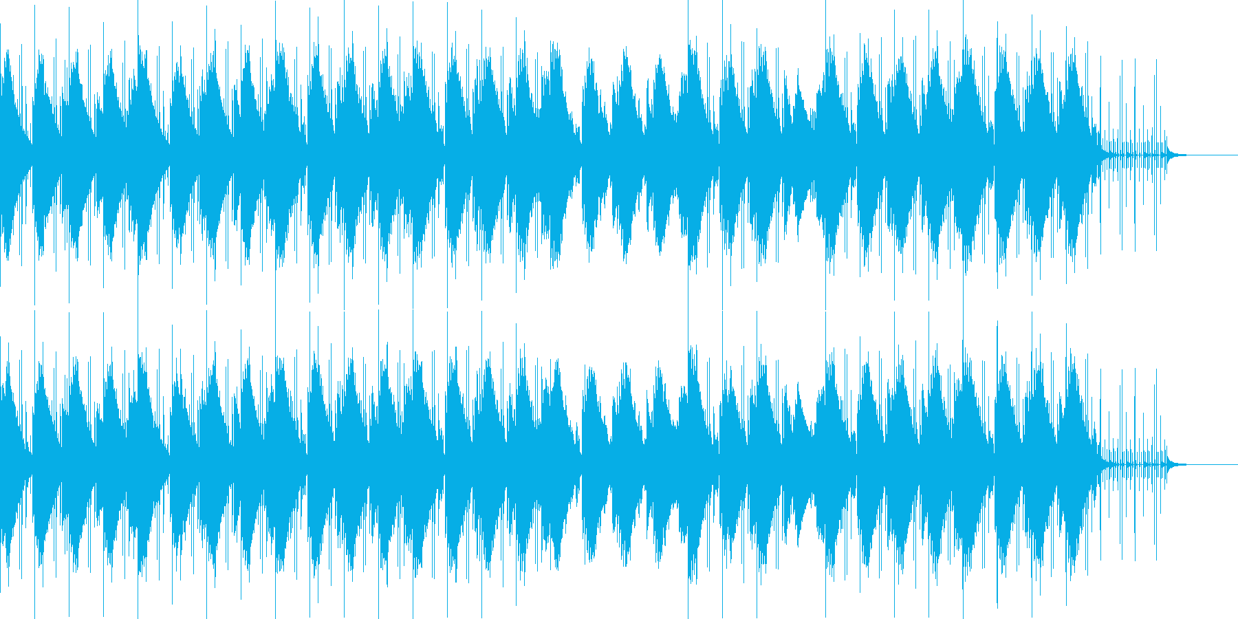 ゆったりとしたシーンに最適な曲です。の再生済みの波形