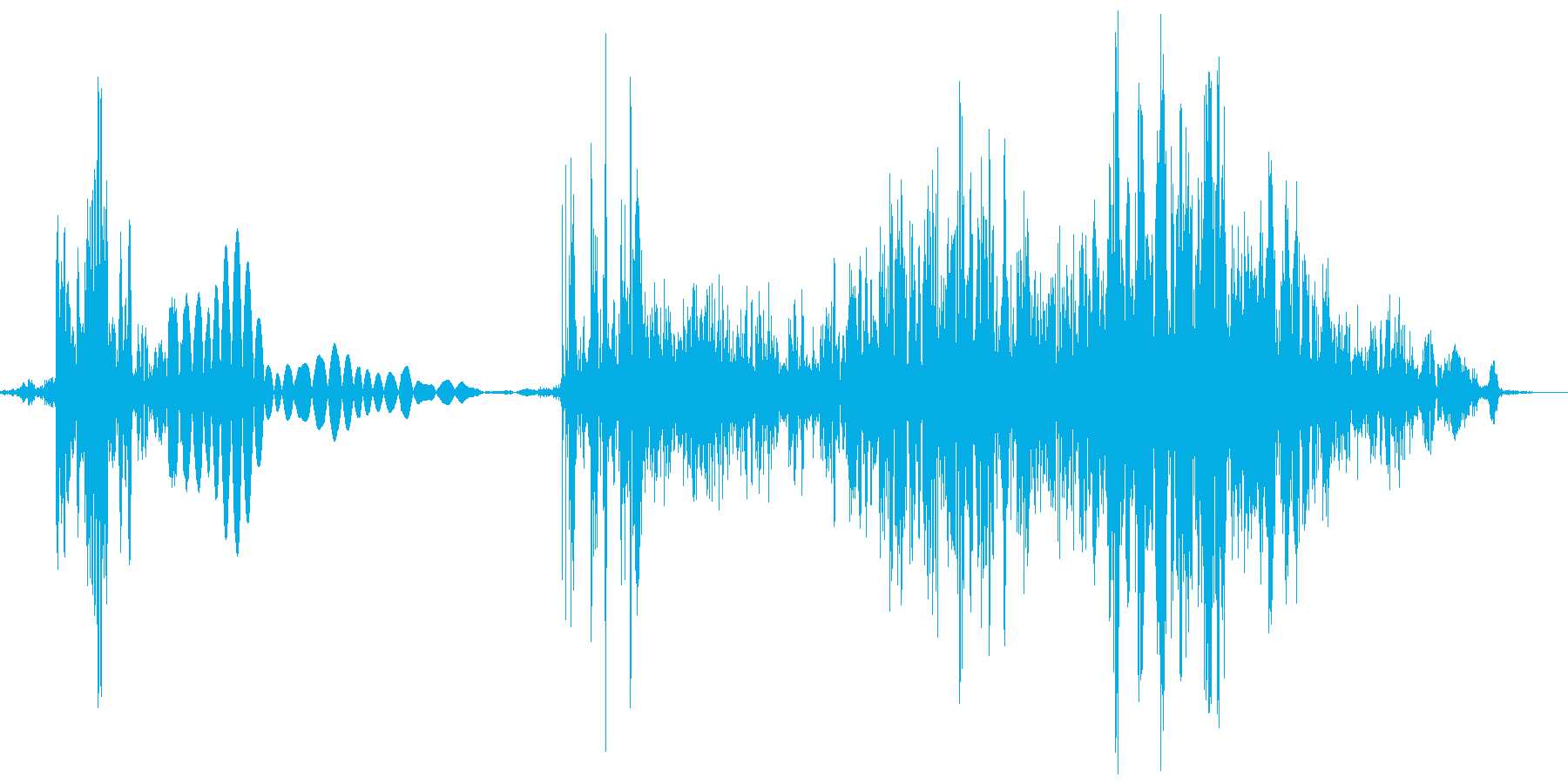 ゴブシュ。斬る・刺す音の再生済みの波形