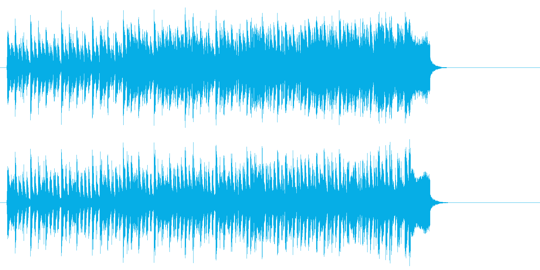 力強い歌謡曲風ポップス(イントロ~エ…)の再生済みの波形