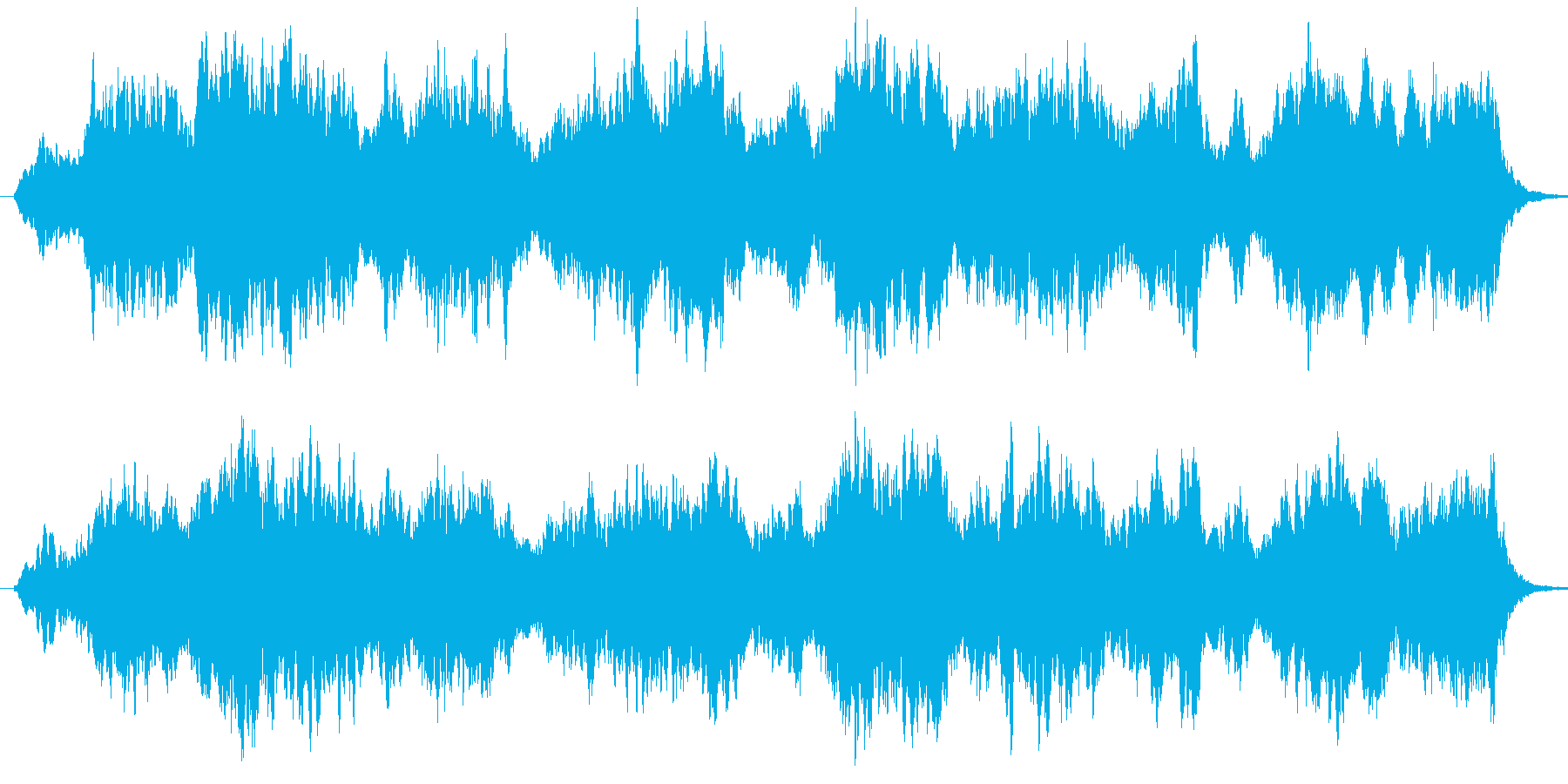 ストリングスをモチーフにしたループ楽曲…の再生済みの波形