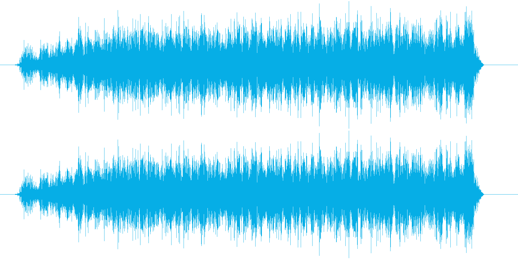 ウィーーン(モーター)の再生済みの波形