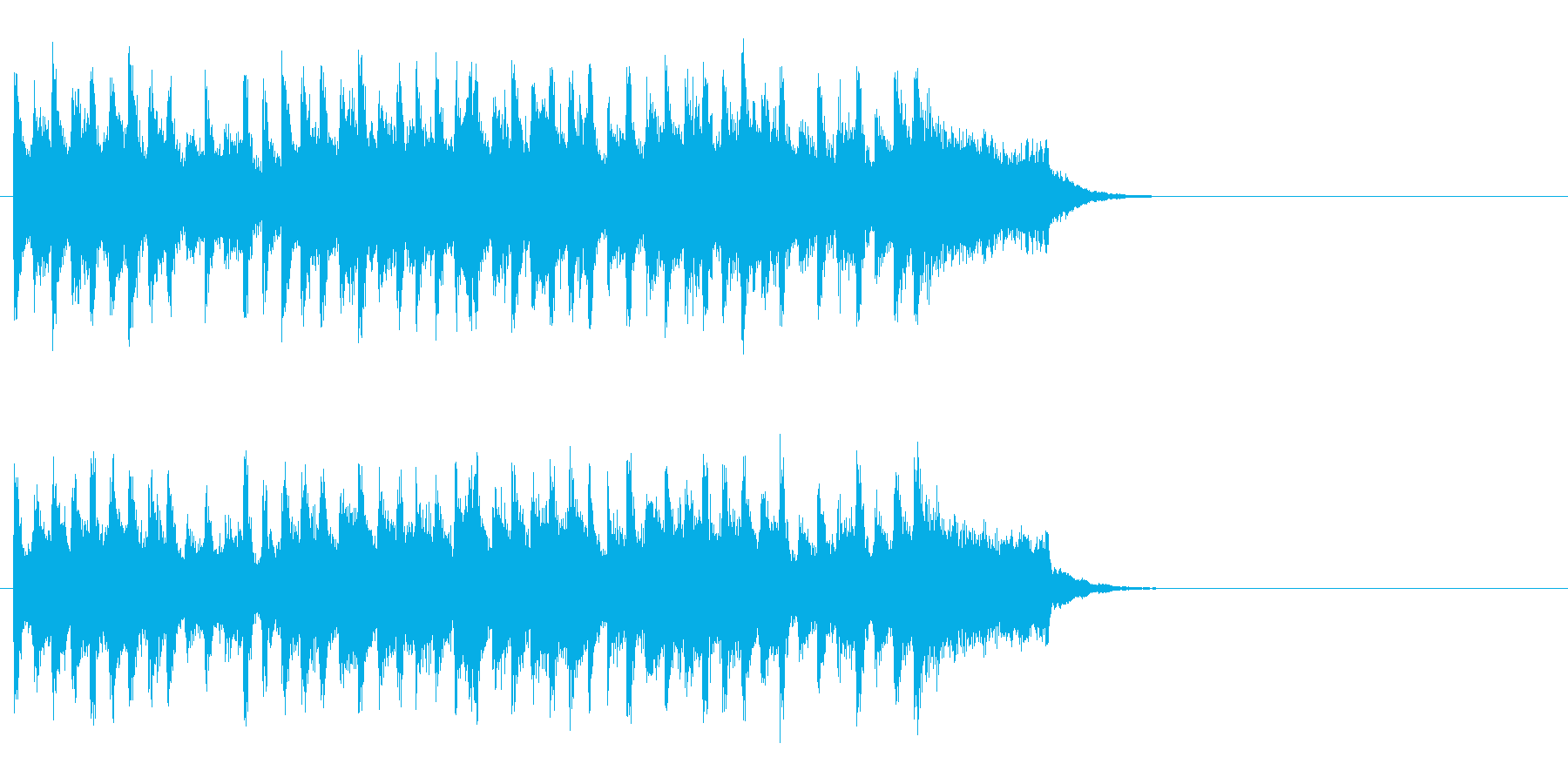 出発のエンディングBGM(Aメロ)の再生済みの波形