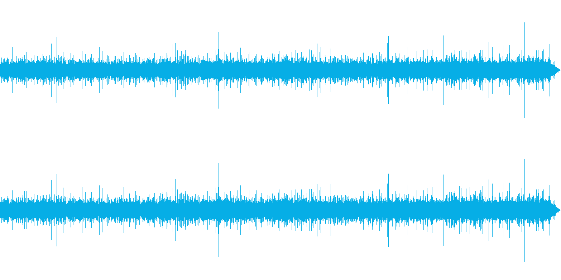 フライパンで煮る音を収録いたしました。の再生済みの波形
