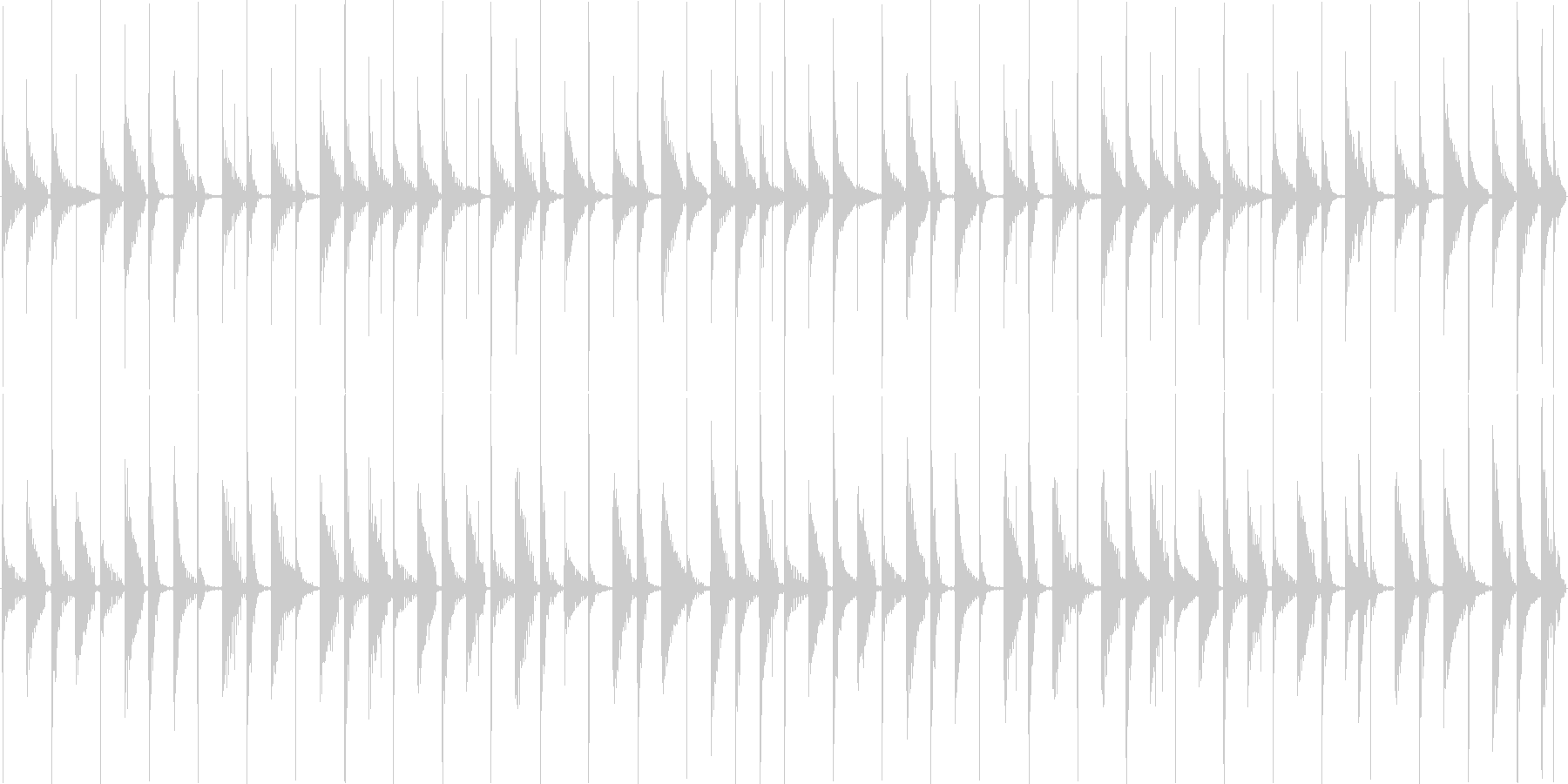 かわいらしい電子音で構成されたループ楽…の未再生の波形