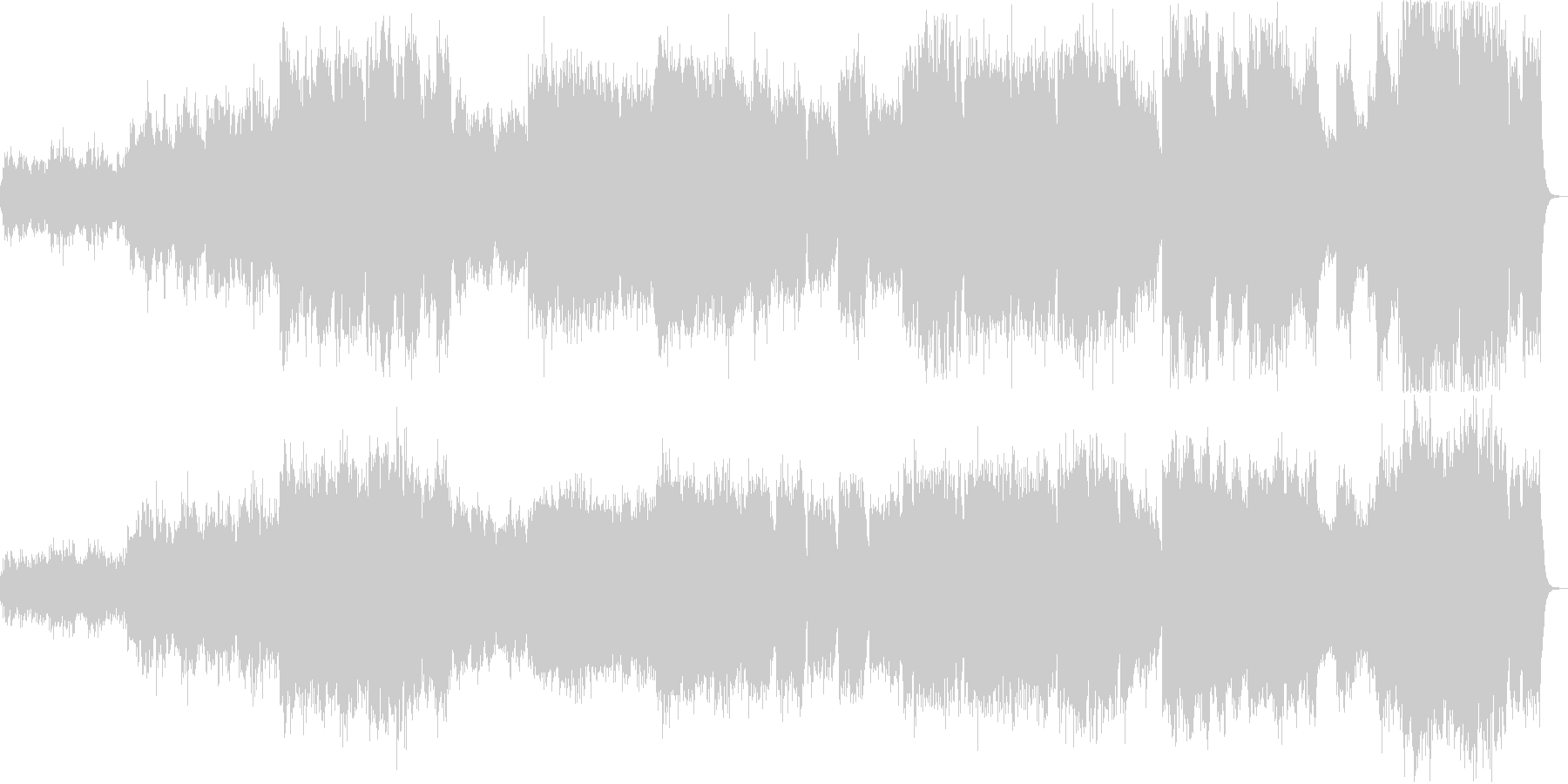 ドビッシーのピアノ曲夢をシンセで弾いたの未再生の波形
