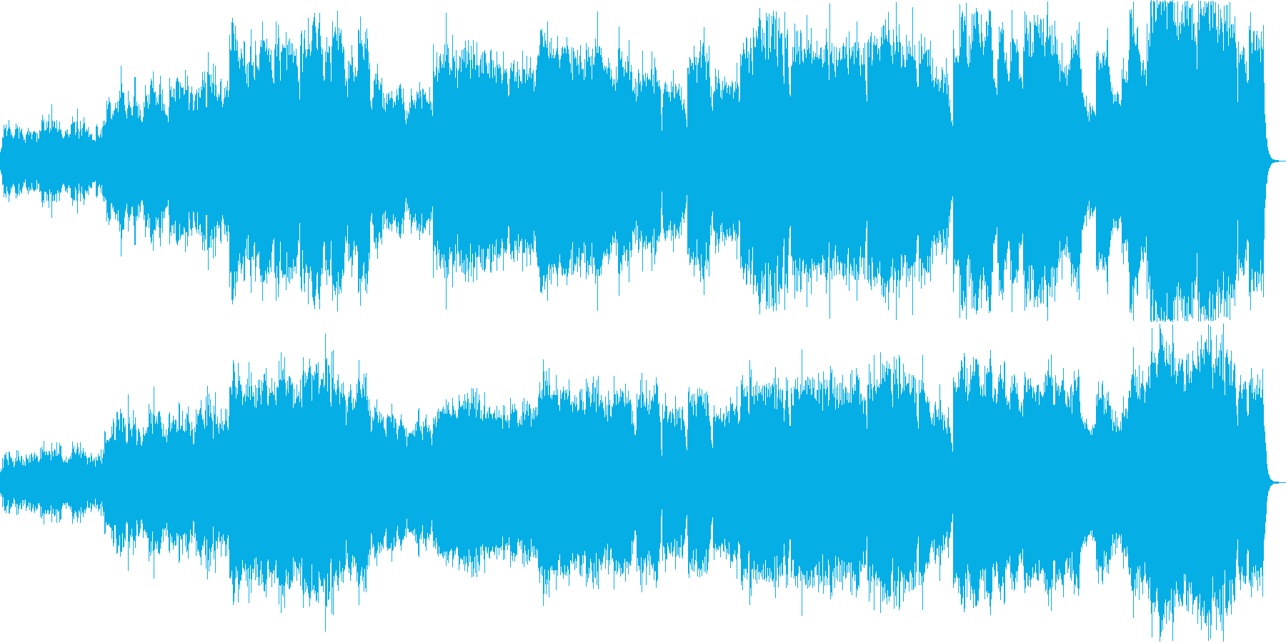 ドビッシーのピアノ曲夢をシンセで弾いたの再生済みの波形