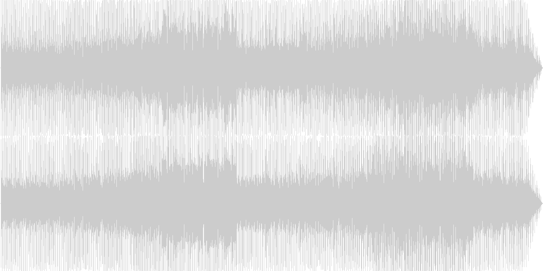 CMやBGM等様々な用途に使えるポップスの未再生の波形
