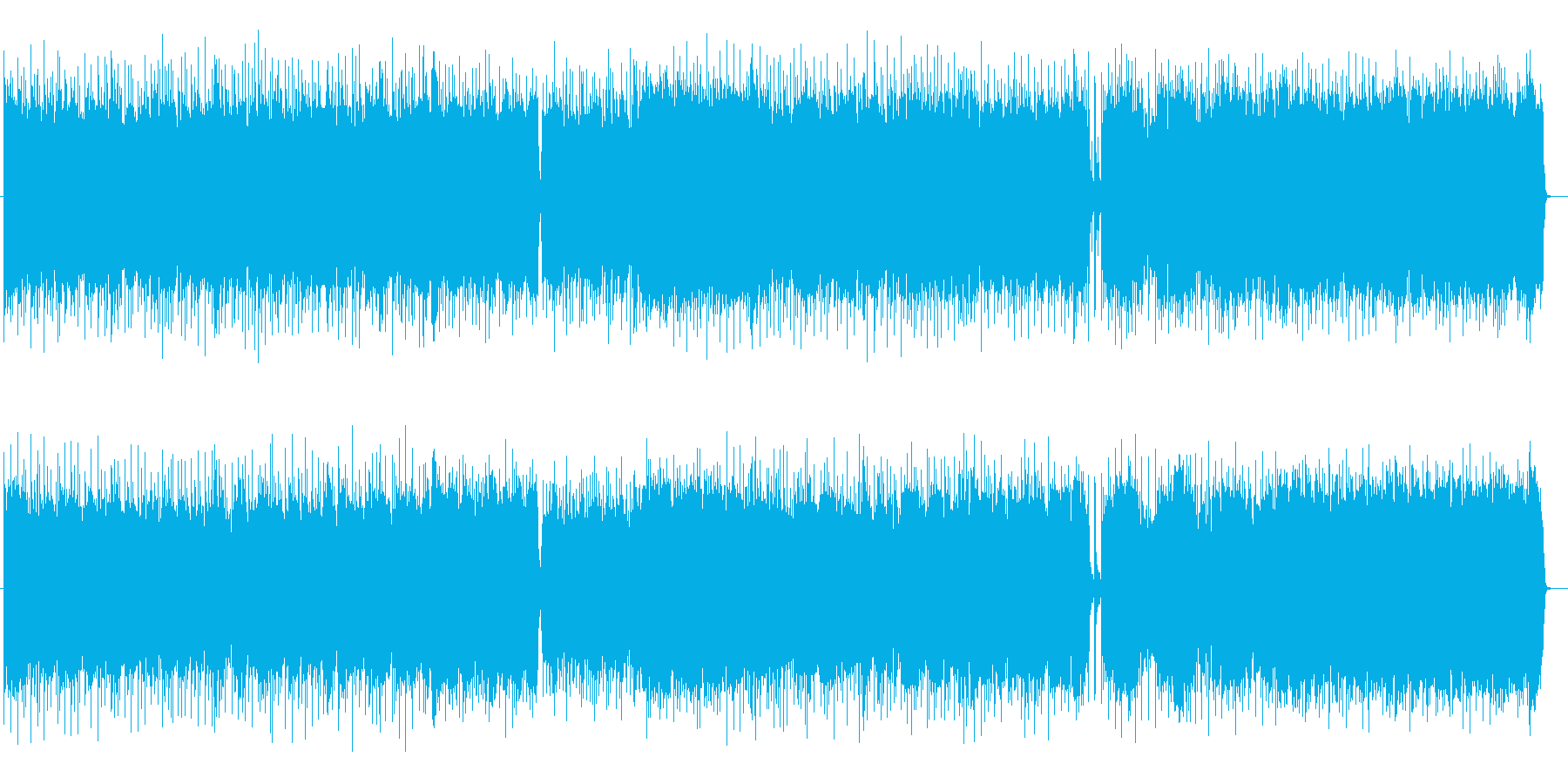 疾走感に溢れた明るいバンド感あるポップの再生済みの波形