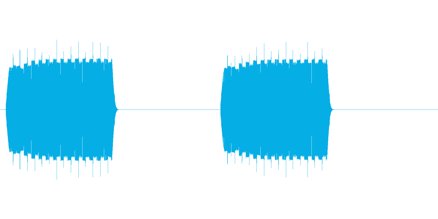 オードソックスな電話着信音です。の再生済みの波形