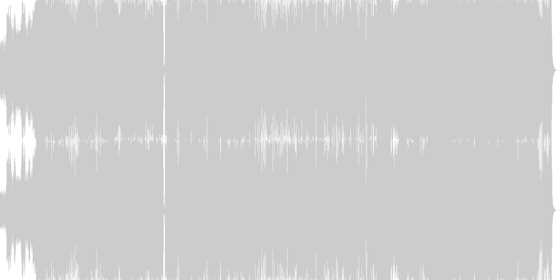 軽快でロックな曲調。生演奏。の未再生の波形