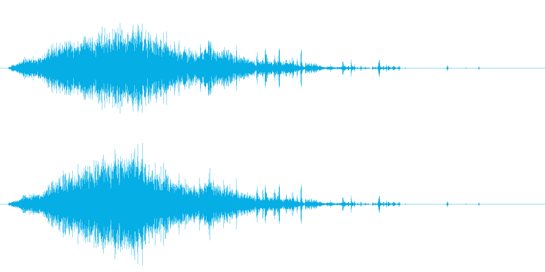 グシャ!血しぶき混じる斬撃音(刀,剣)4の再生済みの波形