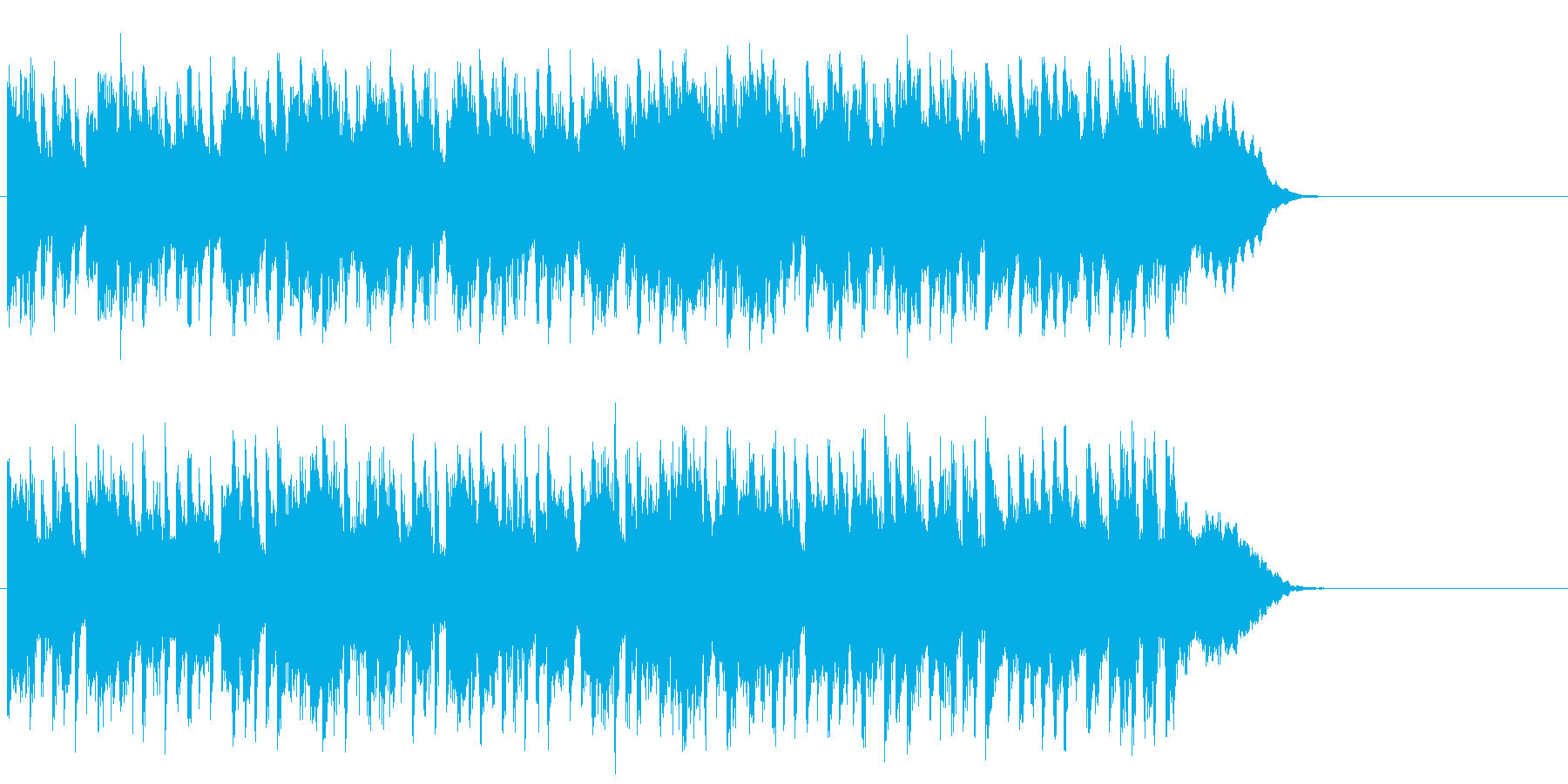 ほのぼのと優しいポップ(サビ)の再生済みの波形
