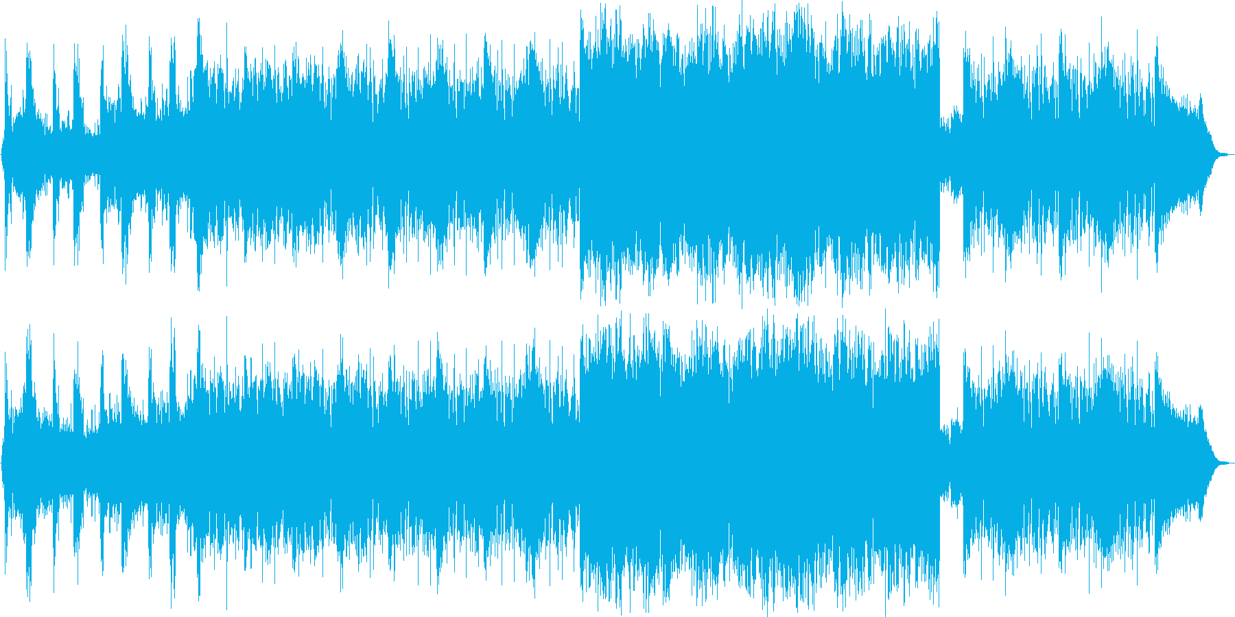 躍動感にあふれ別次元に引き込まれる音楽の再生済みの波形