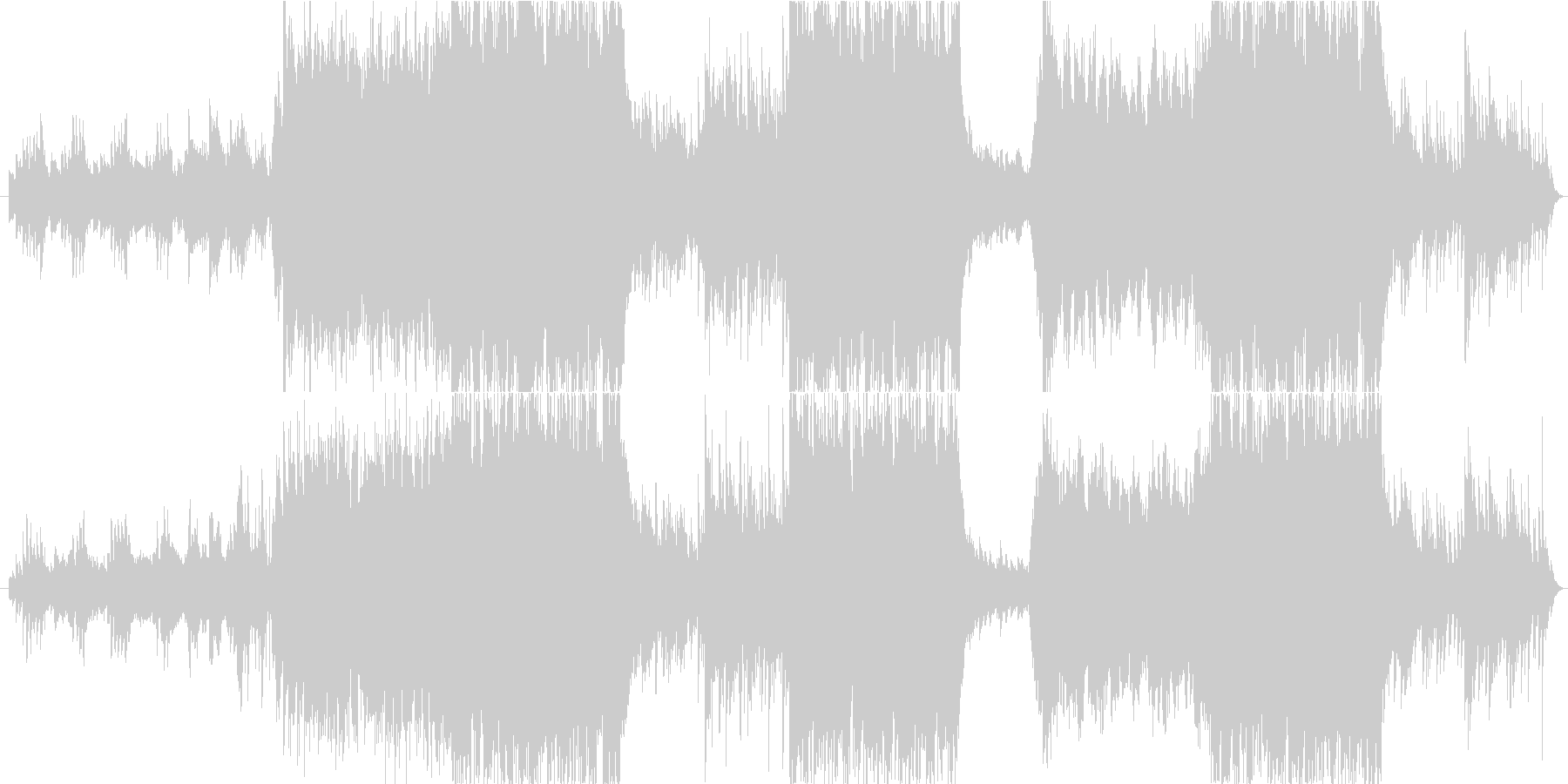 ヴァイオリンの感動的なシネマワルツ楽曲の未再生の波形