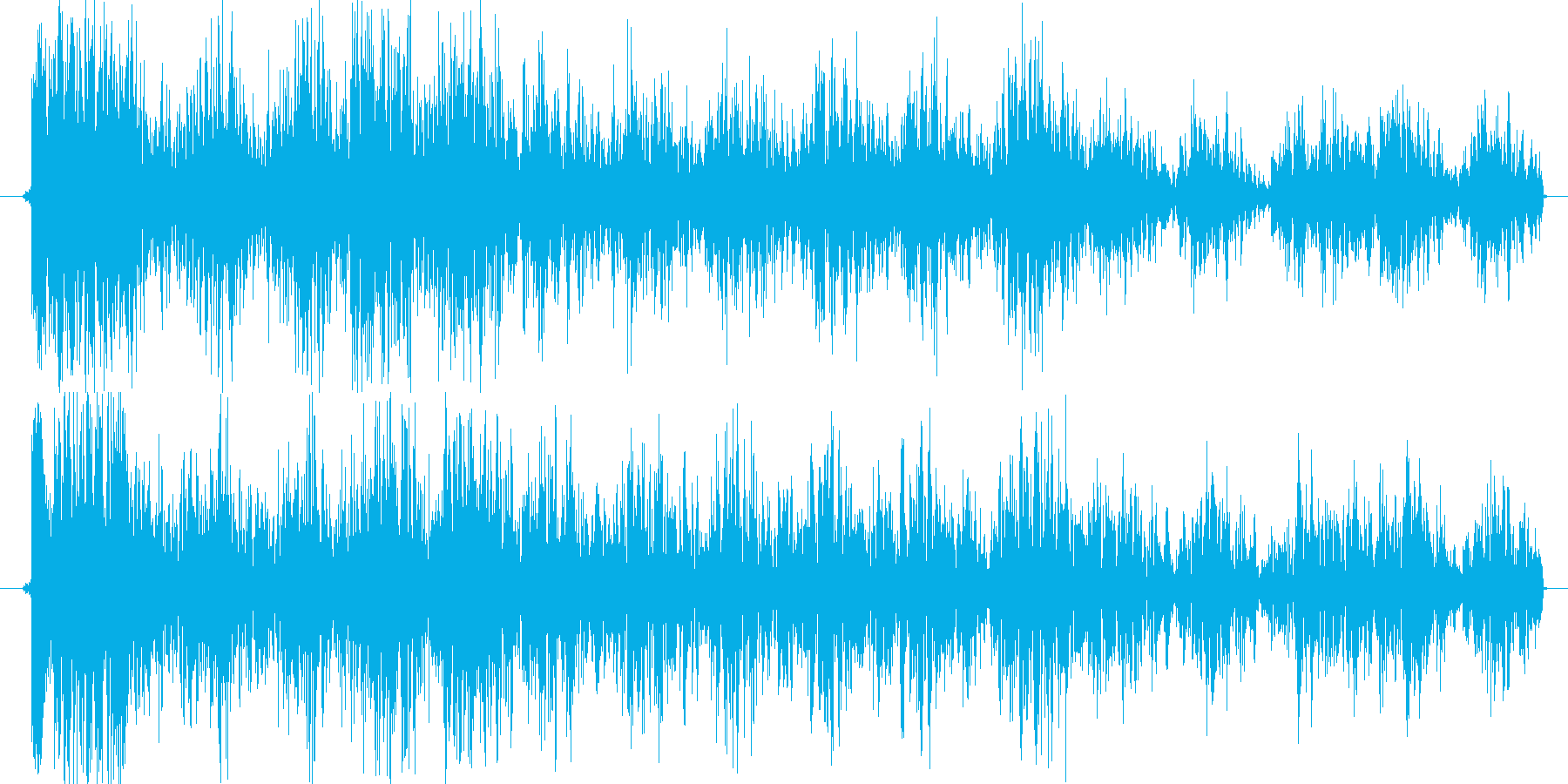 ノイズを意識した短いシーン効果音です。の再生済みの波形