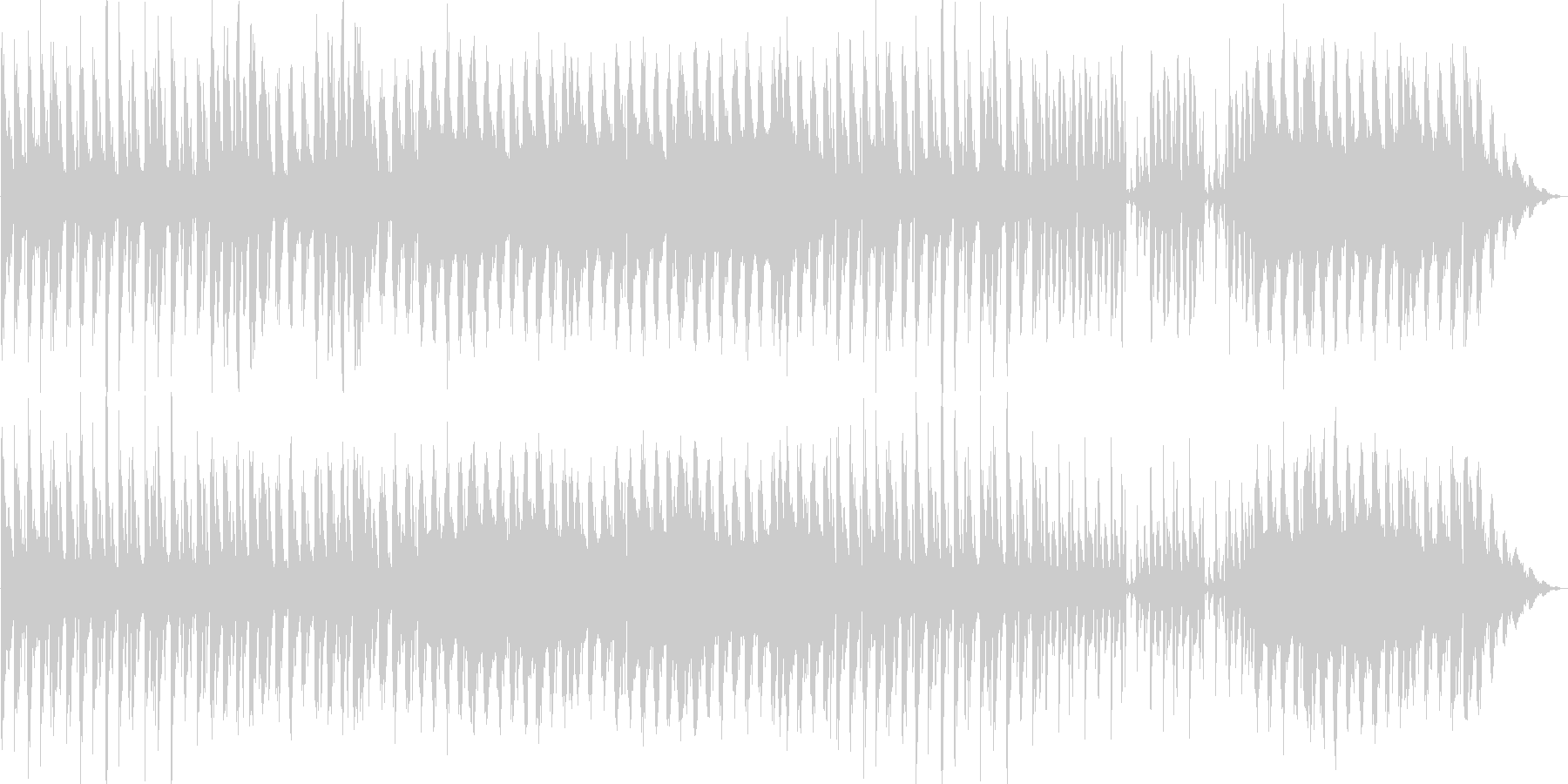 四つ打ちのシンセ系、JAZZな響きの未再生の波形