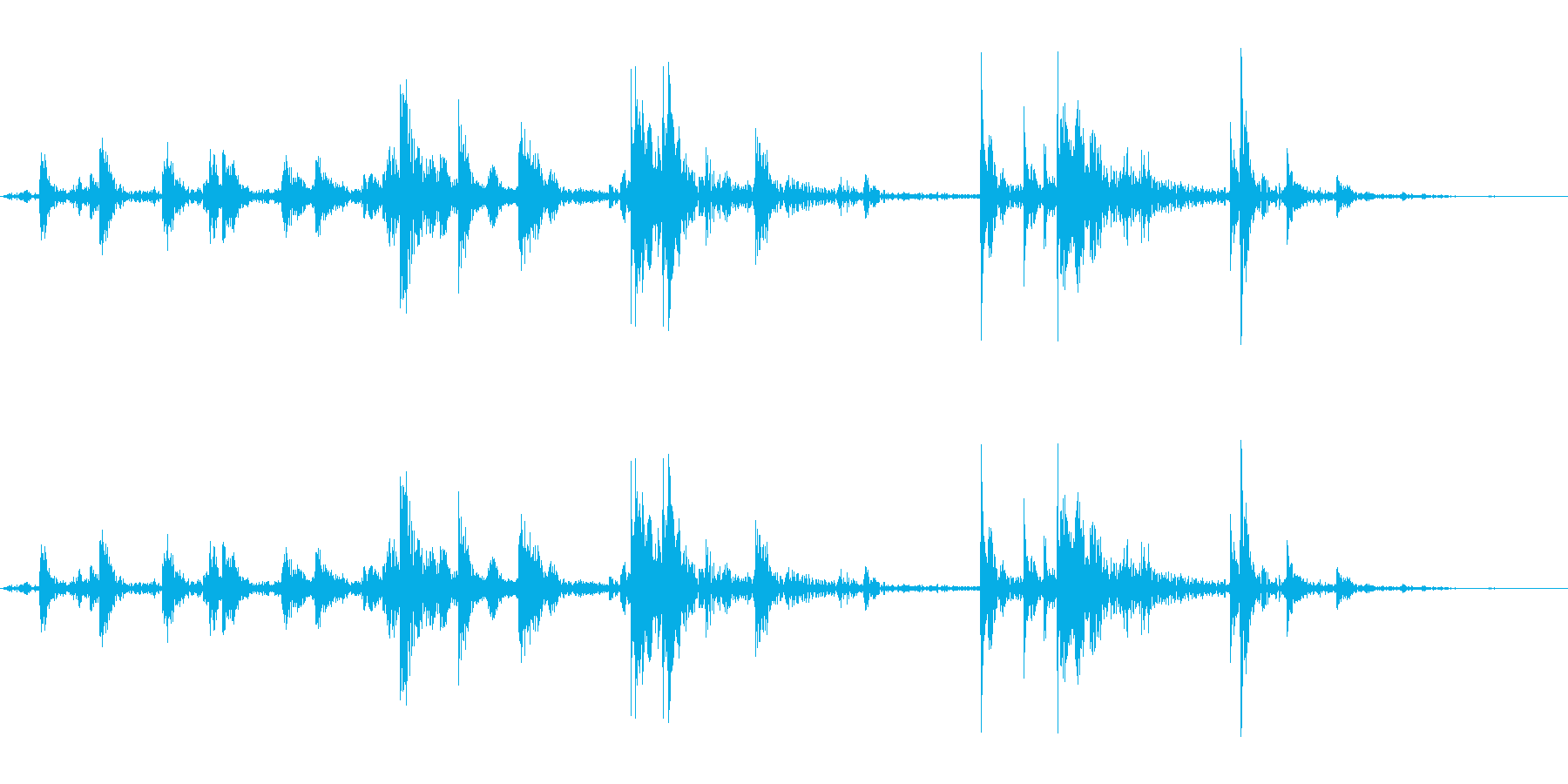 氷を入れる音_2(カランカラン)の再生済みの波形