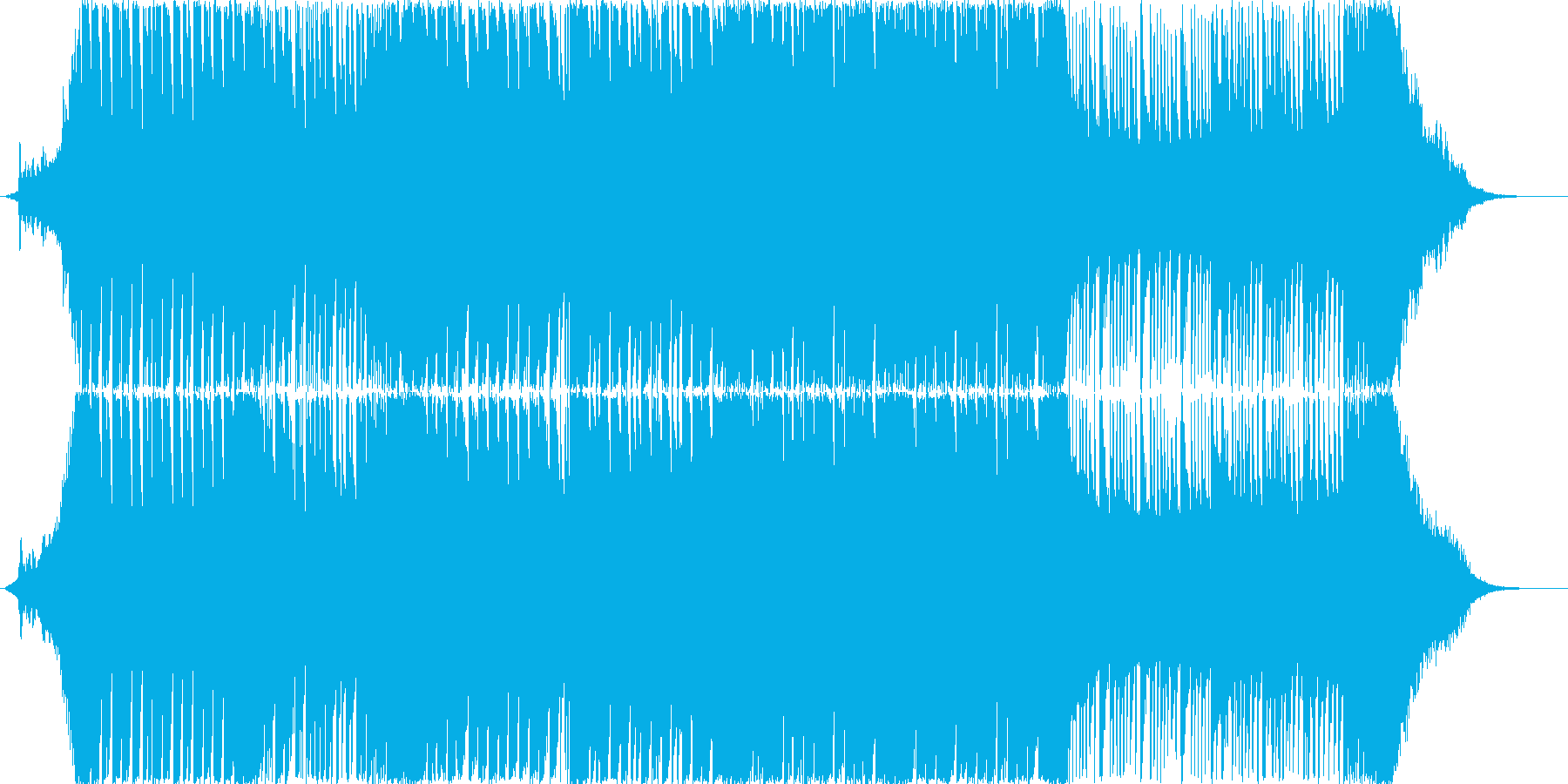 オーケストライメージの幻想的EDMの再生済みの波形