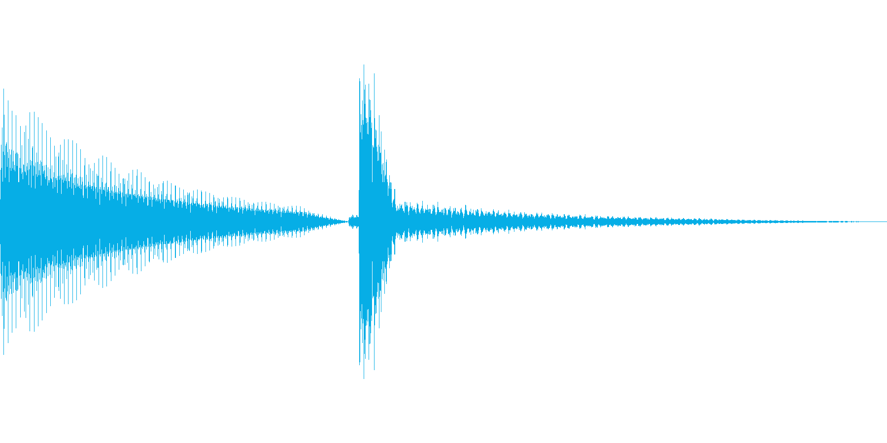 汎用的なシステム音(ピンポンの再生済みの波形