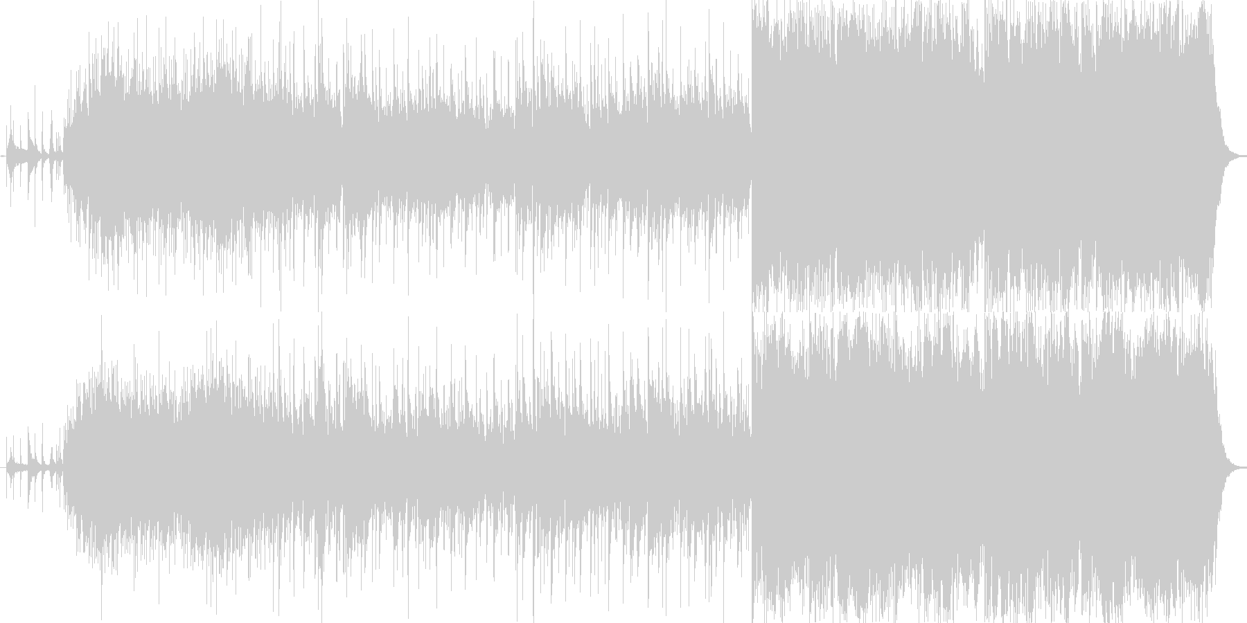和楽器を使った幻想的な曲 日本の美の未再生の波形