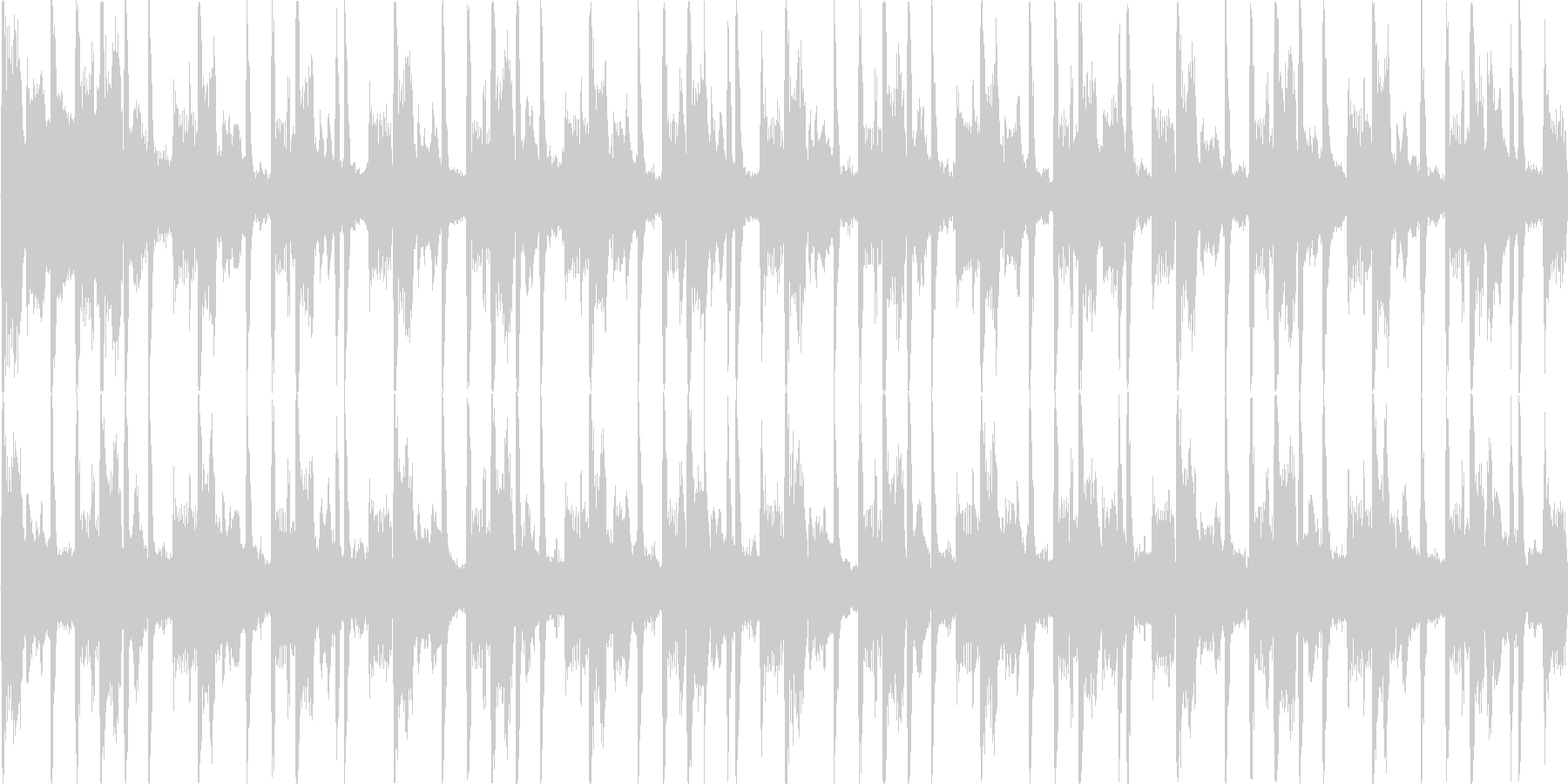 ヒップホップを感じる楽曲です。の未再生の波形