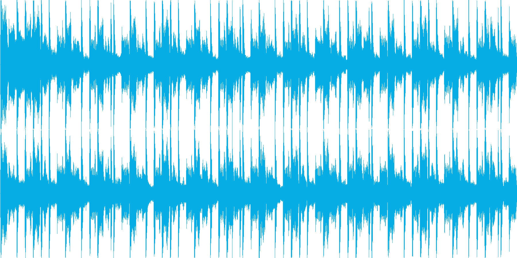 ヒップホップを感じる楽曲です。の再生済みの波形