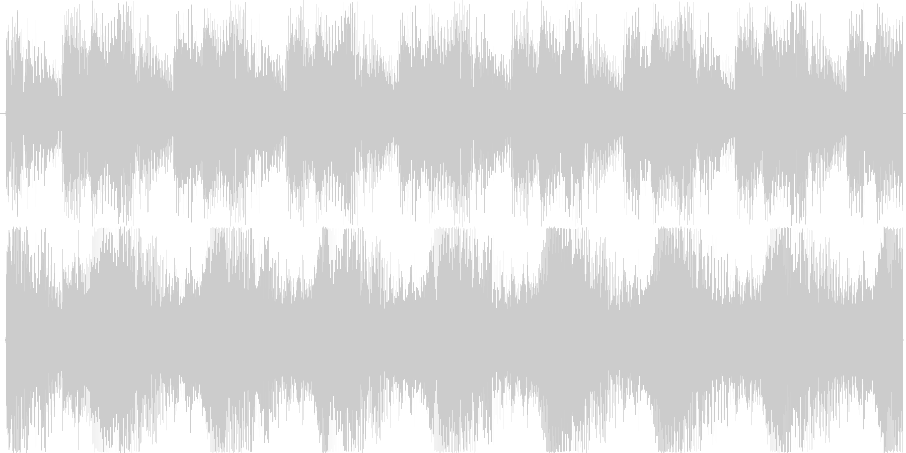 デトロイトを意識した楽曲です。の未再生の波形