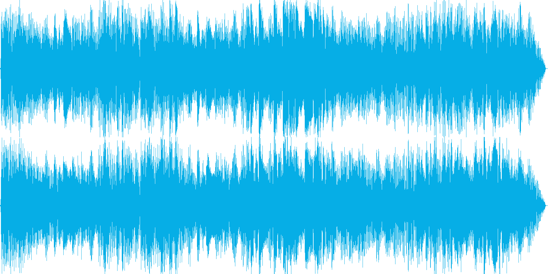 Jazzy_BGMの再生済みの波形