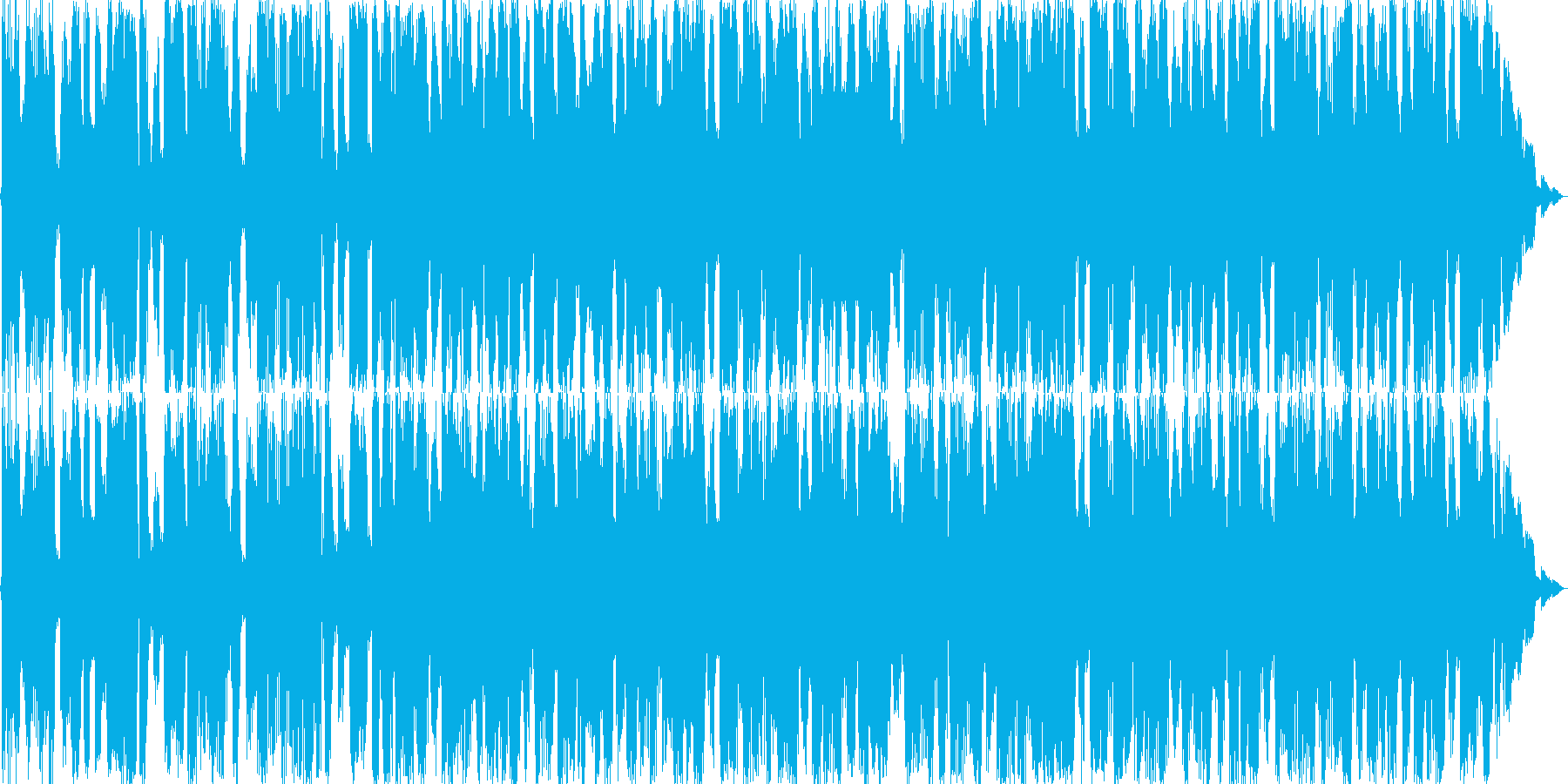 Dance Tuneの再生済みの波形