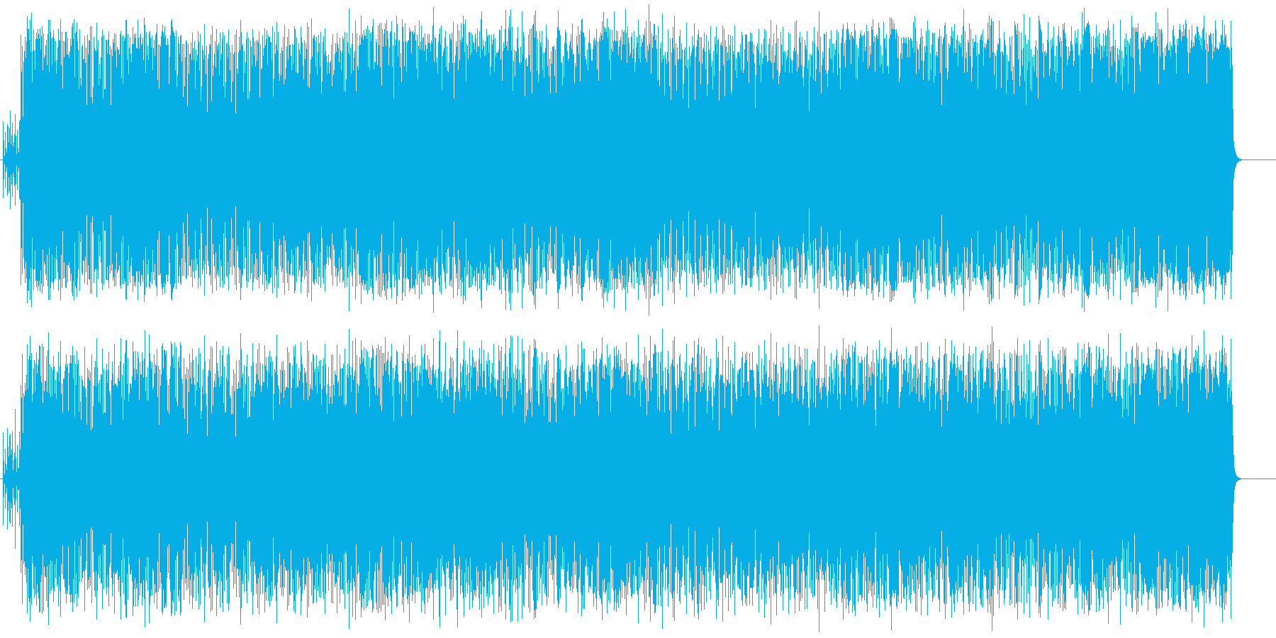 新時代を築き上げるファンク/テクノの再生済みの波形
