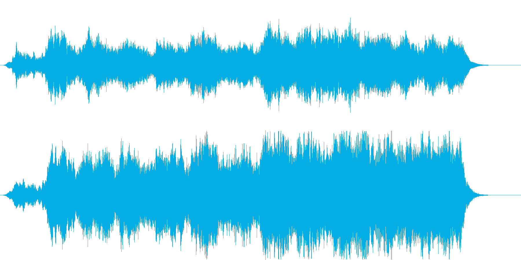 環境音系の効果音です。の再生済みの波形