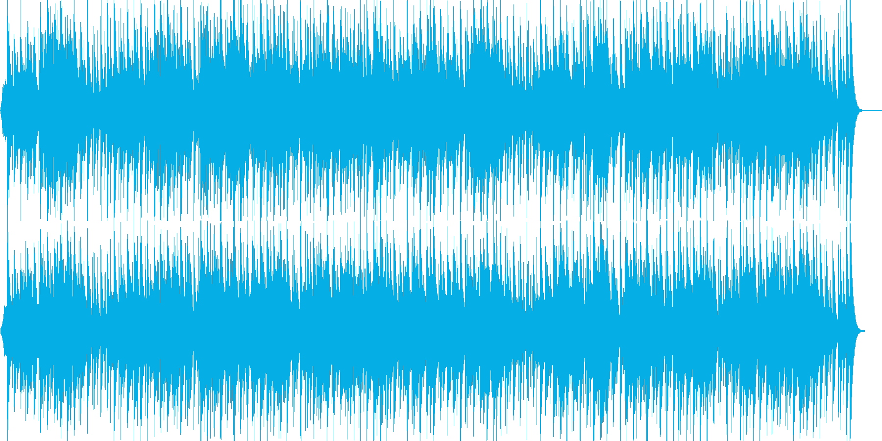 アラビア風の雰囲気のBGM2の再生済みの波形