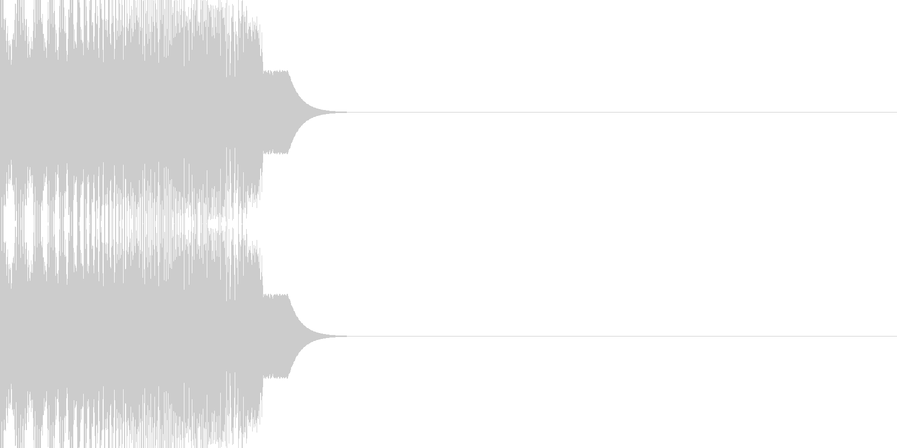SF系のハッチ開閉音(シュウィン)の未再生の波形