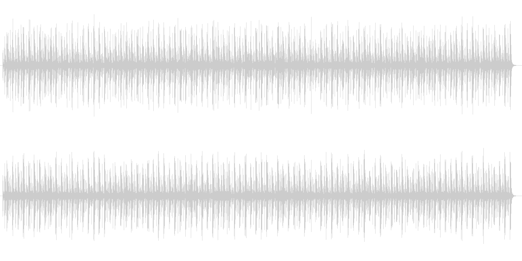 コンガのリズムBGM テンポ120ですの未再生の波形