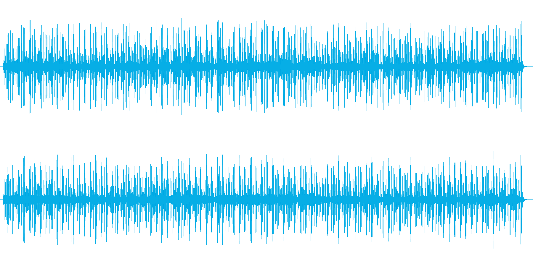 コンガのリズムBGM テンポ120ですの再生済みの波形
